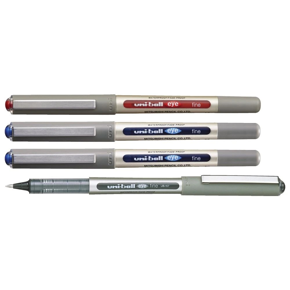 2 Uni-Ball Eye Fine Rollerball Pens Assorted 4 Pack, 2 of 6