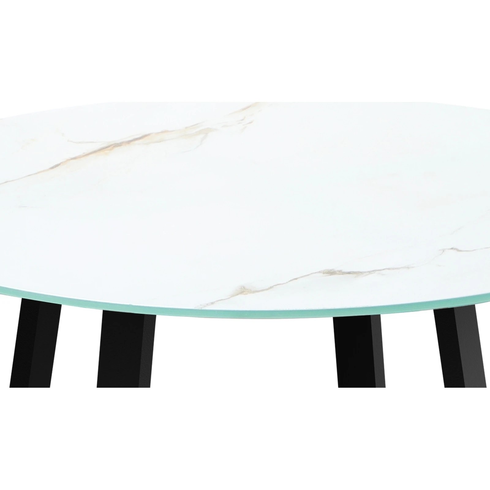 6 Livsip 5pcs Outdoor Dining Setting Marble-style Table Patio Furniture Bistro Set - Multi, 6 of 9