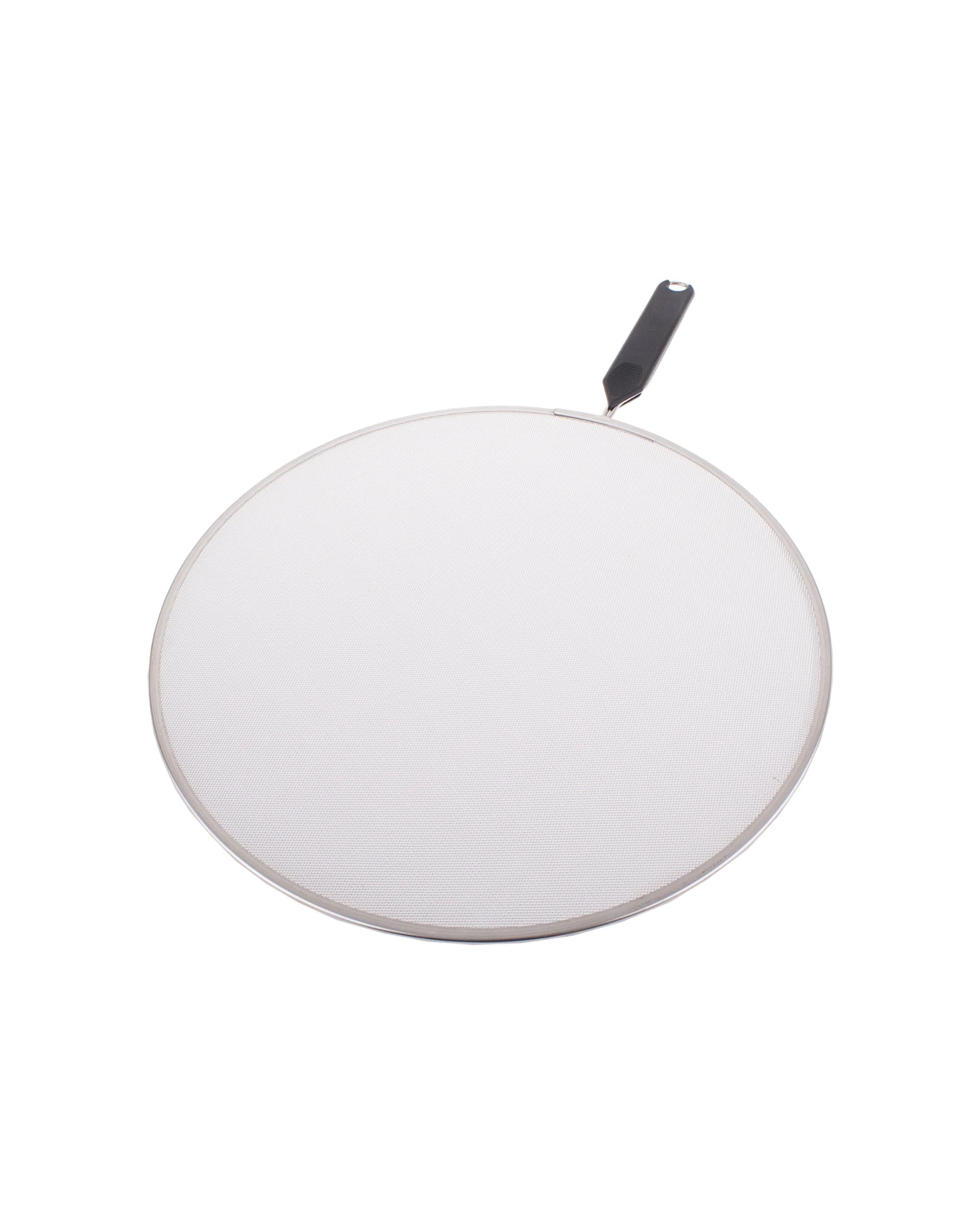 2 Appetito 3PK Splatter Screen 33cm Diameter Handle Home Kitchen - Black, 2 of 3