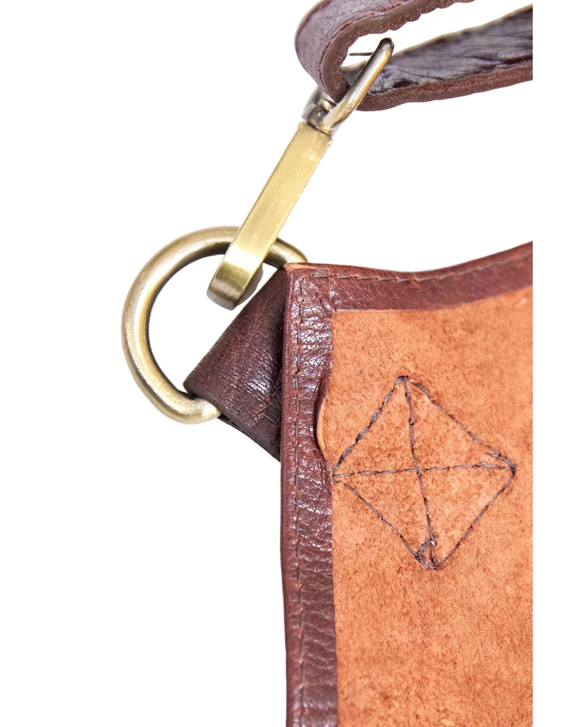 7 Pierre Cardin Professional Leather Apron Butcher Woodwork Hairdressing Barber Chef - Chestnut, 7 of 10