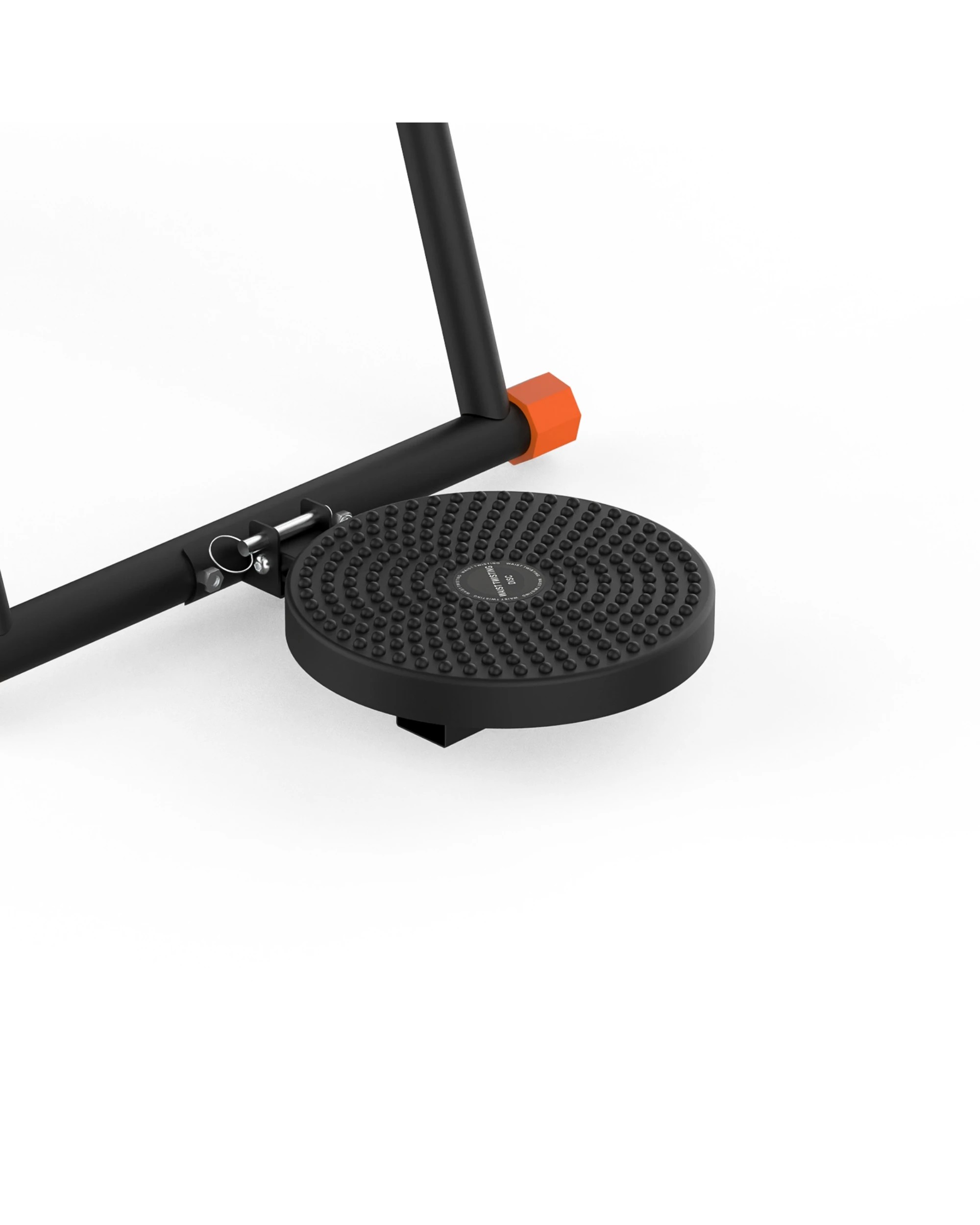 3 Advwin Adjustable Stair Stepper w/Twisting Waist Disc Black, 3 of 7