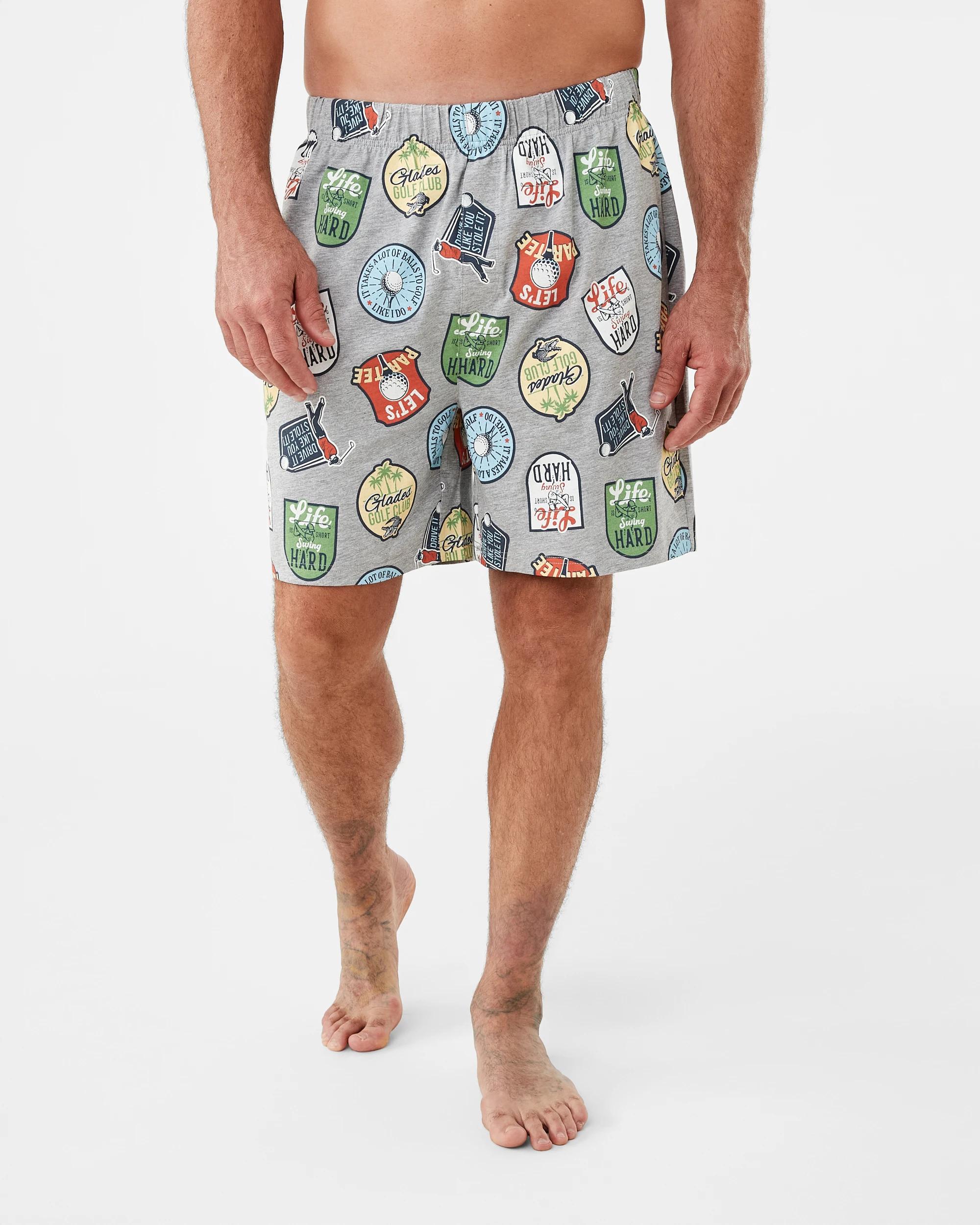 6 Knit Print Shorts Golfpartee, 6 of 6