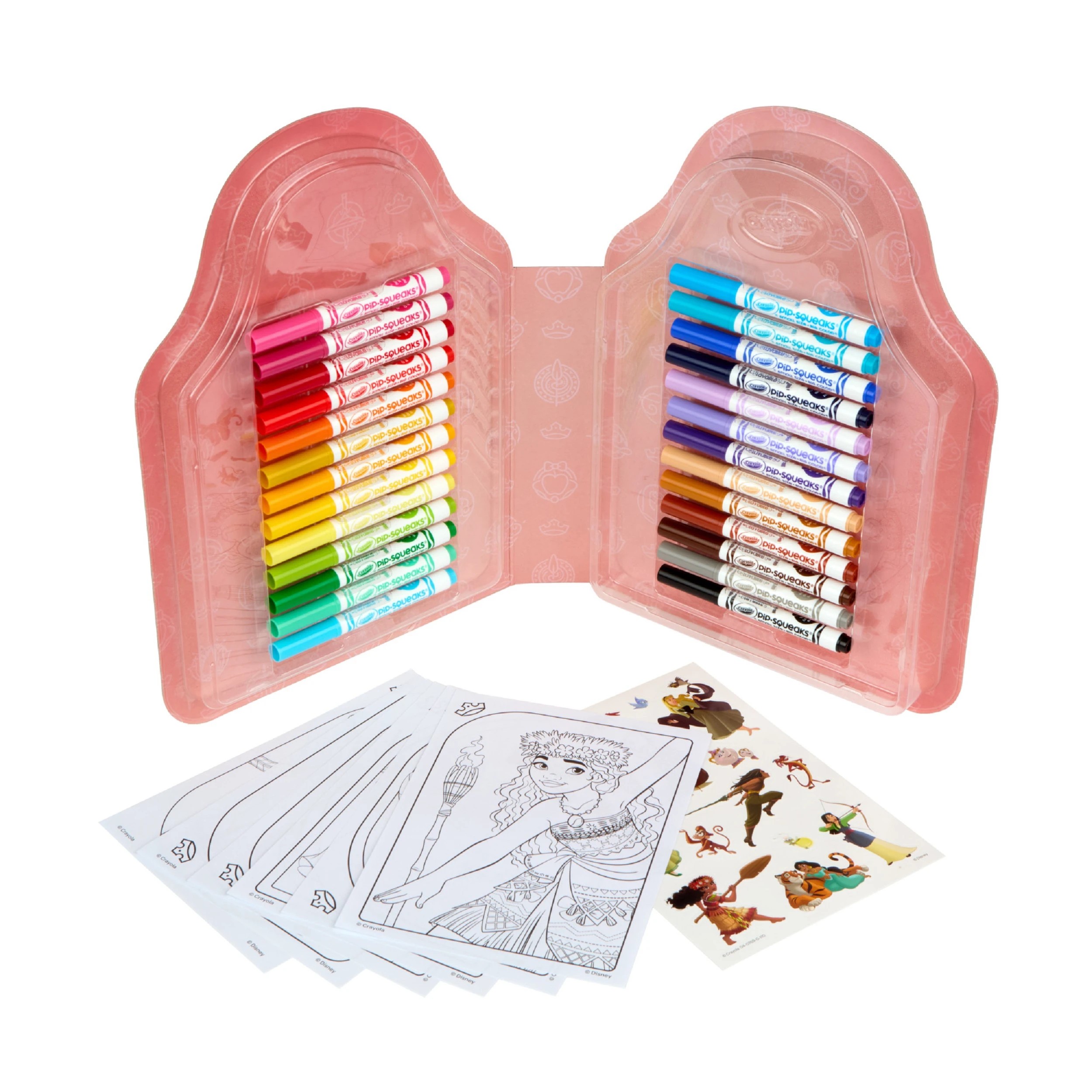 3 Crayola Colour & Sticker Kit - Disney Princess - Multi, 3 of 3