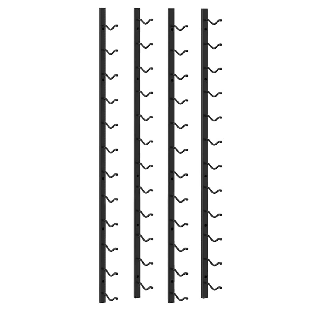 1 Vidaxl Wine Rack Wine Rack, Wine Racks - Black, 1 of 9