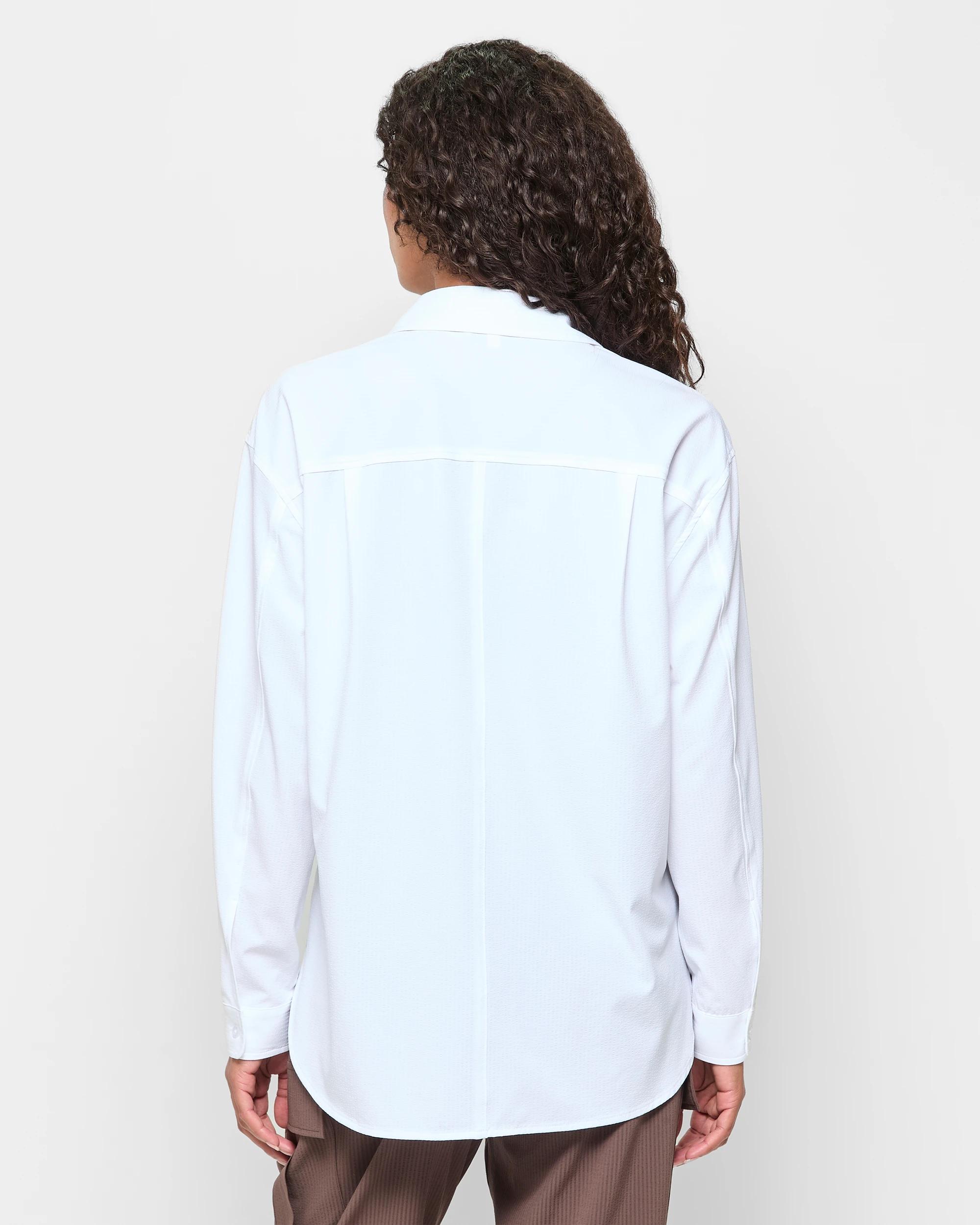 4 Target Active Woven Shirt WHITE, 4 of 5