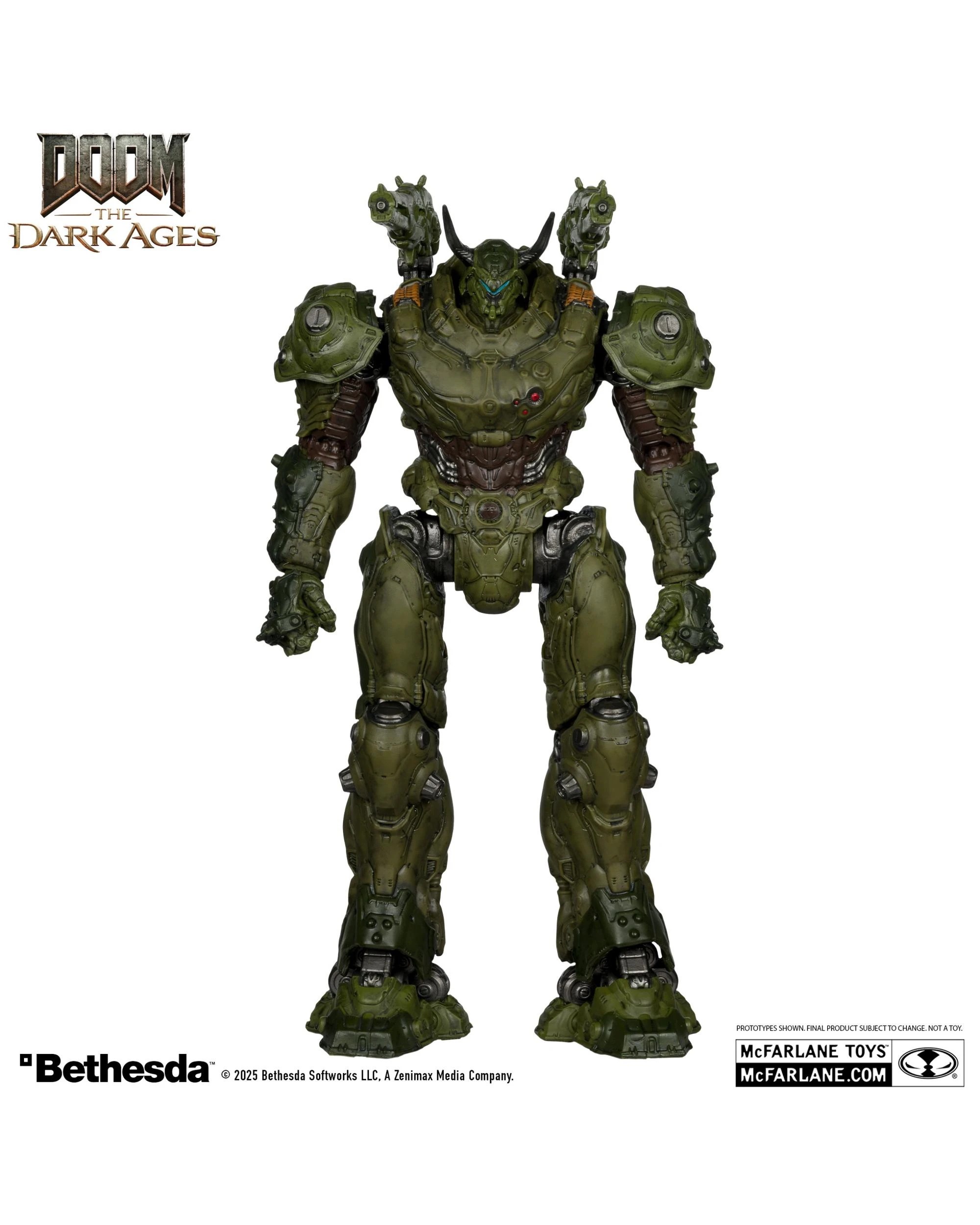 4 Doom The Dark Ages Doom Slayer Atlan 12 inch Action Figure, 4 of 8