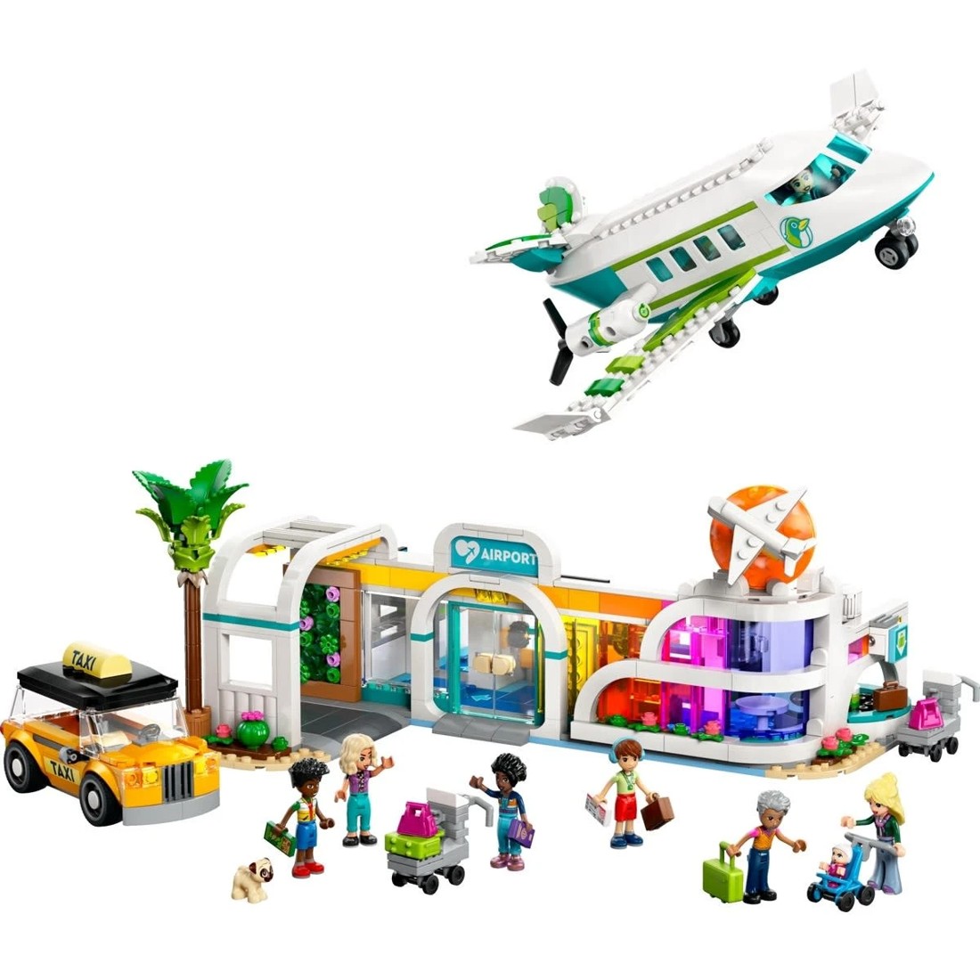 3 LEGO Friends Heartlake City Airport and Airplane 42656, 3 of 10