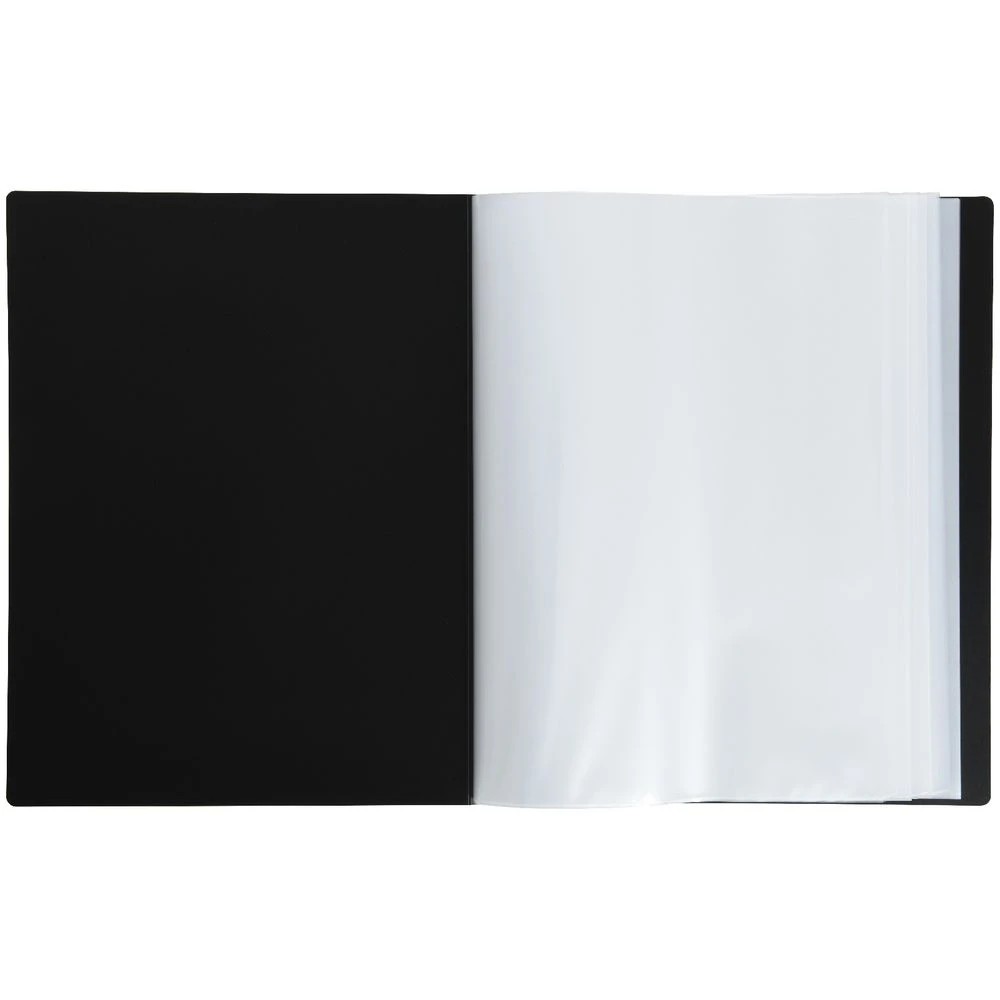 3 Aqua Drops A4 Display Book 60 Pocket Fixed Black, 3 of 4