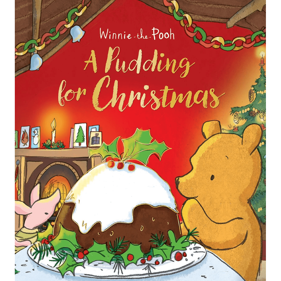 1 Disney Winnie the Pooh: A Pudding For Christmas - Book, 1 of 1