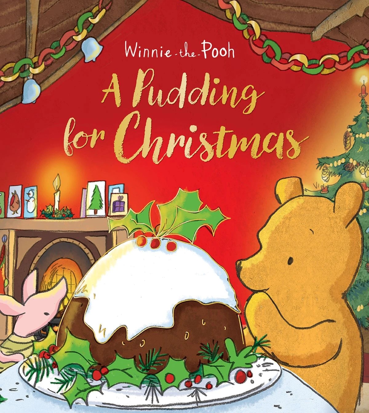 1 Disney Winnie the Pooh: A Pudding For Christmas - Book, 1 of 1