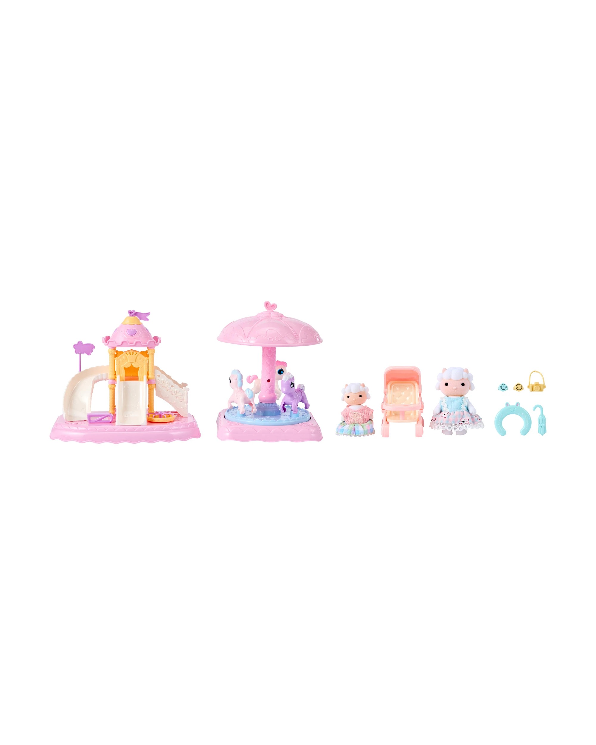 3 10 Piece Forest Friends: Playground Playset, 3 of 8