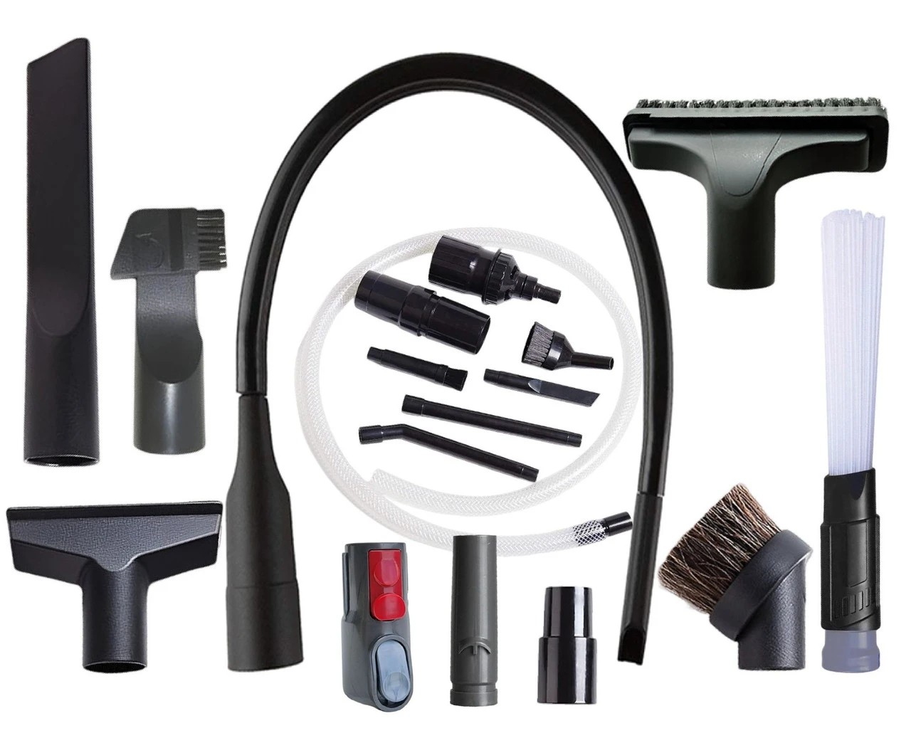 2 Hygieia 18pc Vacuum Cleaner Cleaning Accessories Kit For 32mm & 35mm Vacuum Cleaners And Dyson Models - Black, 2 of 2