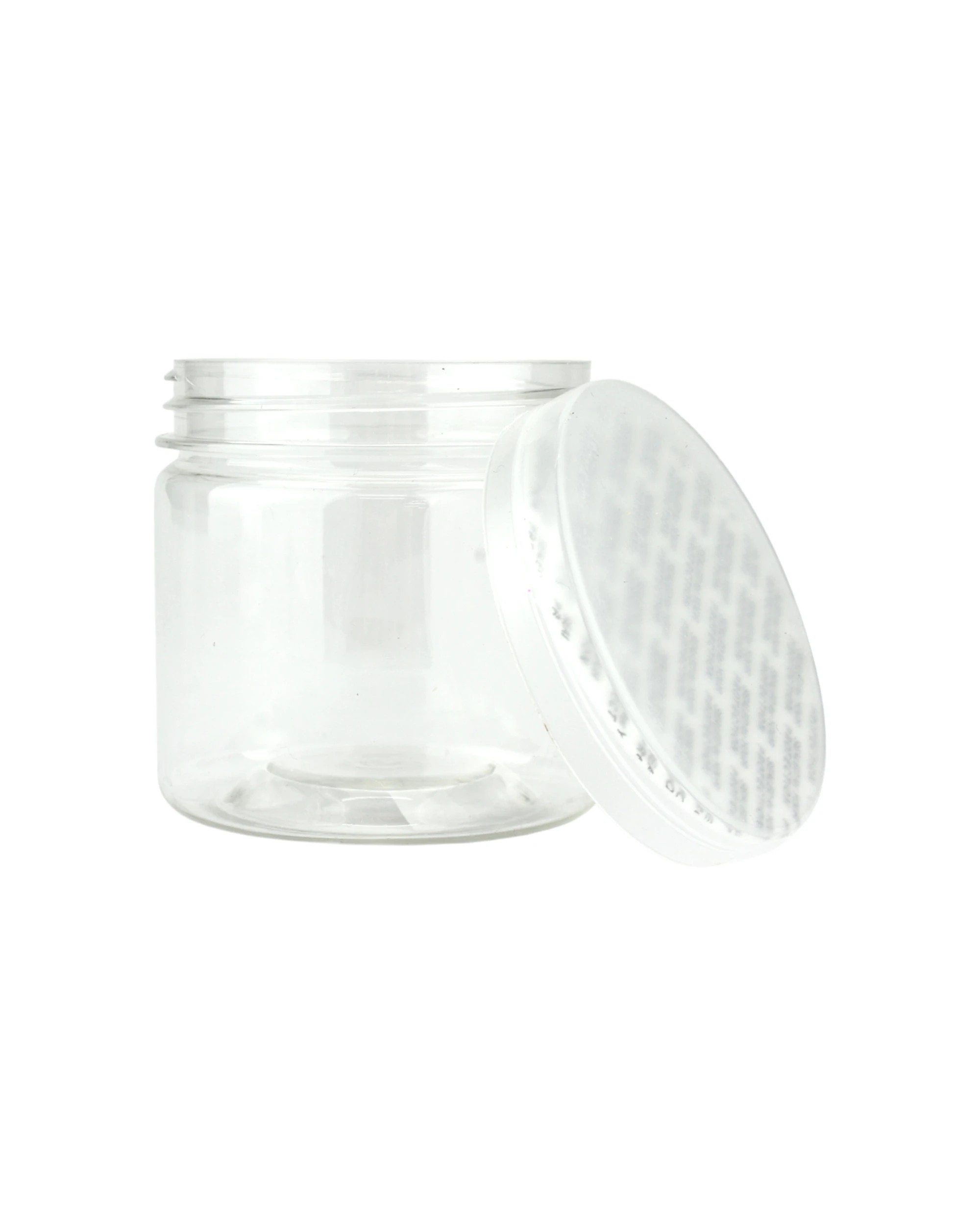1 Partyrama Clear Plastic Round Screw Top Jar 150ml, 1 of 3