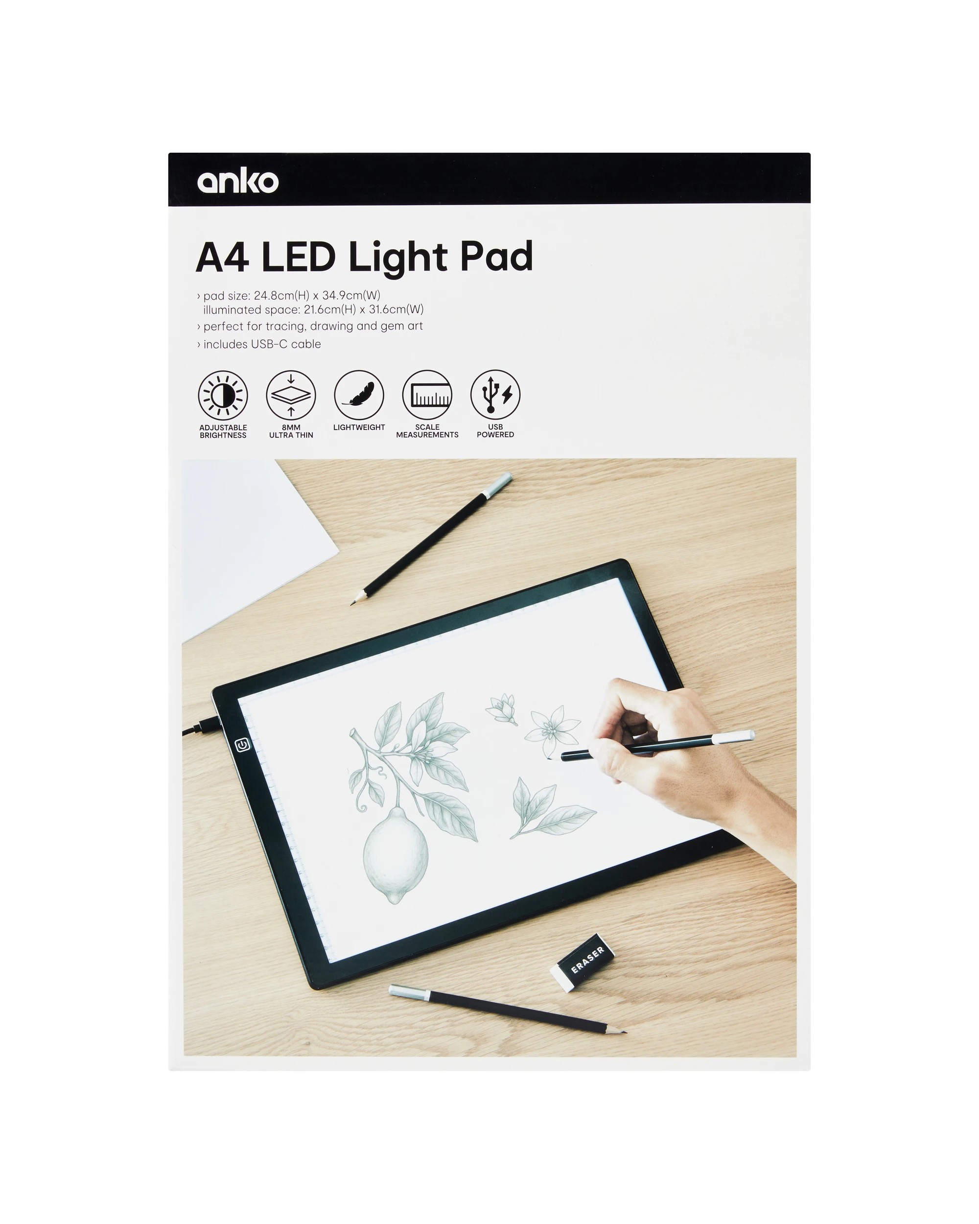 1 A4 LED Light Pad, 1 of 7