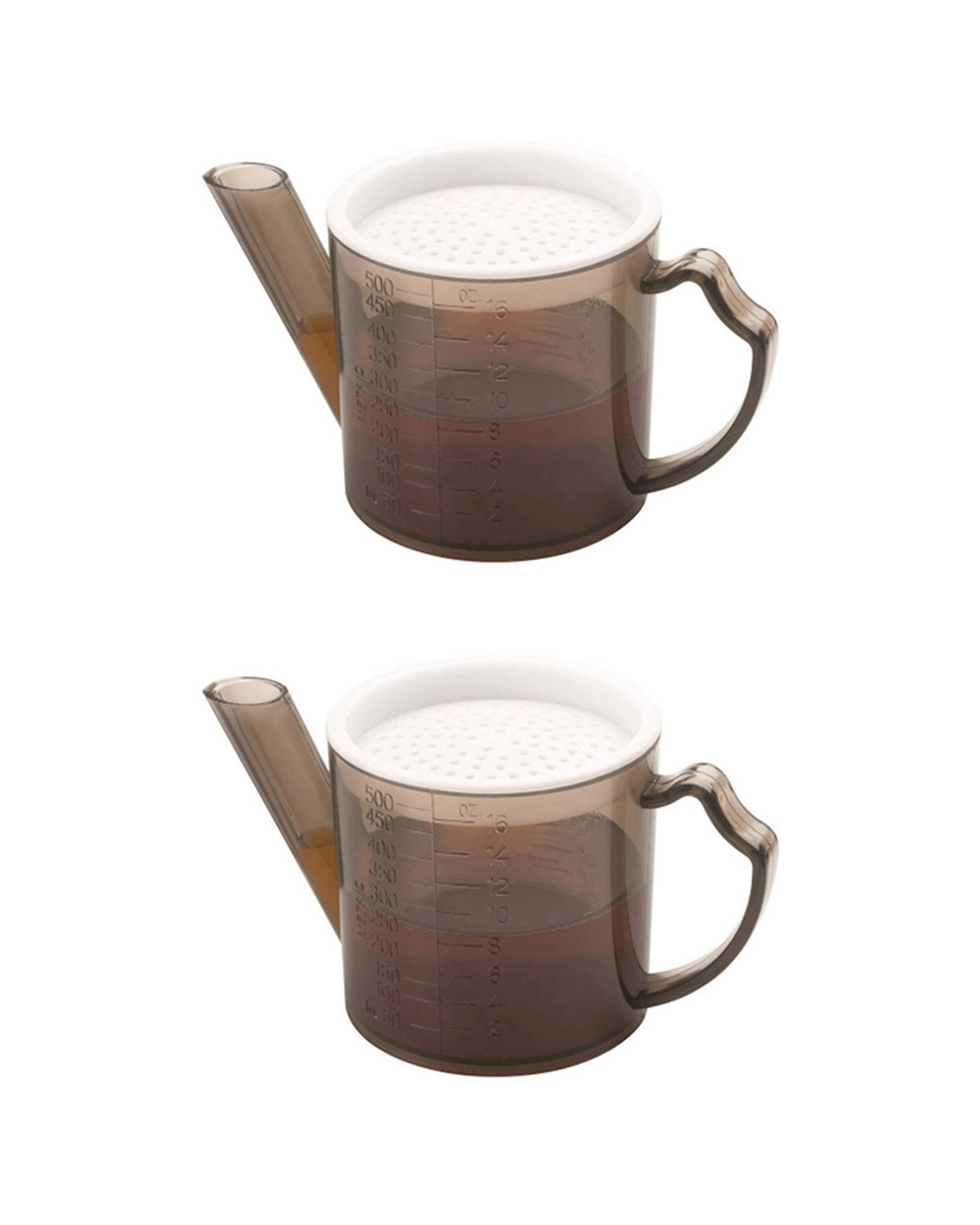 1 Avanti 2PK 500ml Gravy Fat Separator Strainer Dispenser Kitchen Tool - Clear, 1 of 1