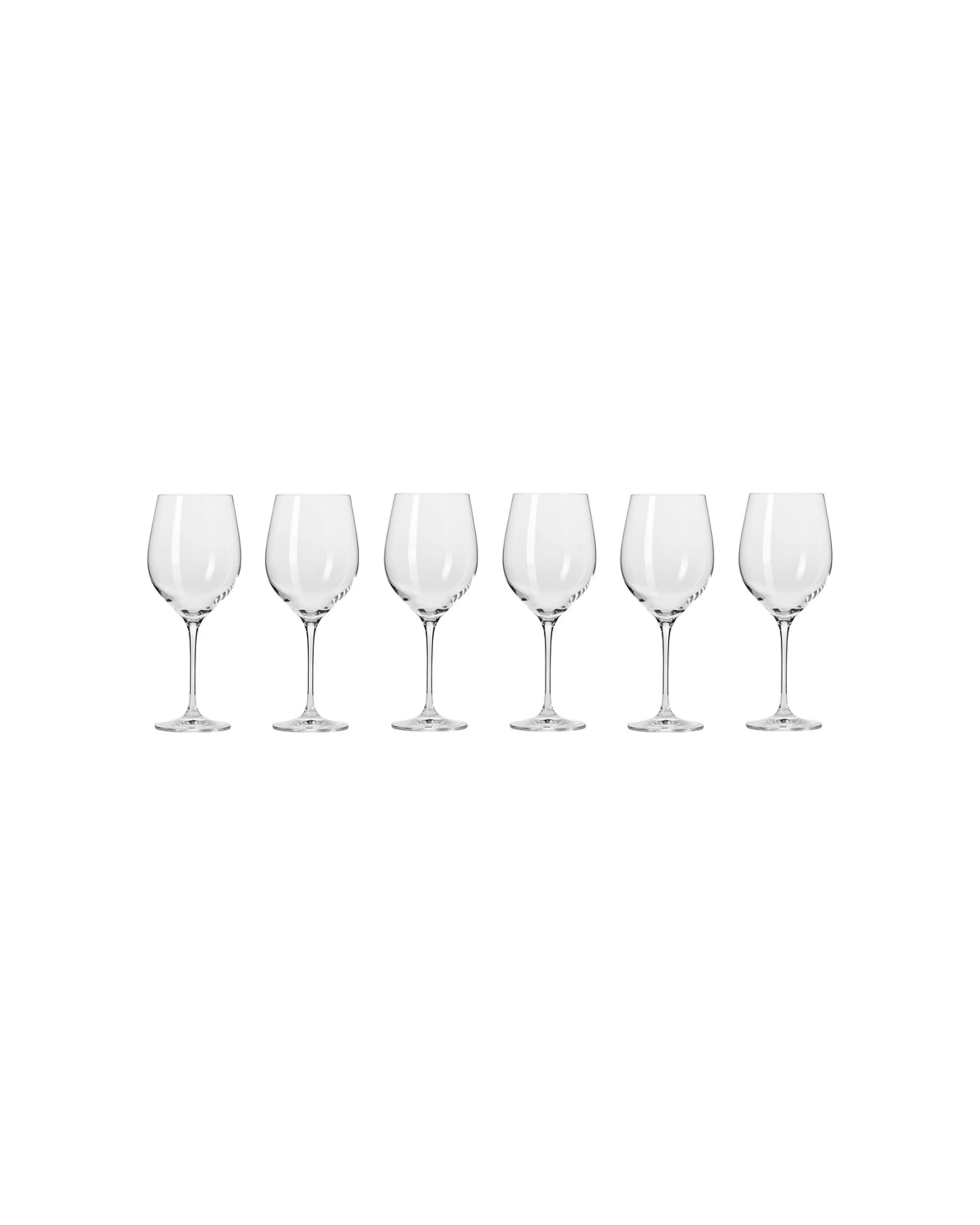 2 Krosno Harmony 6-Piece 530ml Red Wine Glass Set - Plain, 2 of 4
