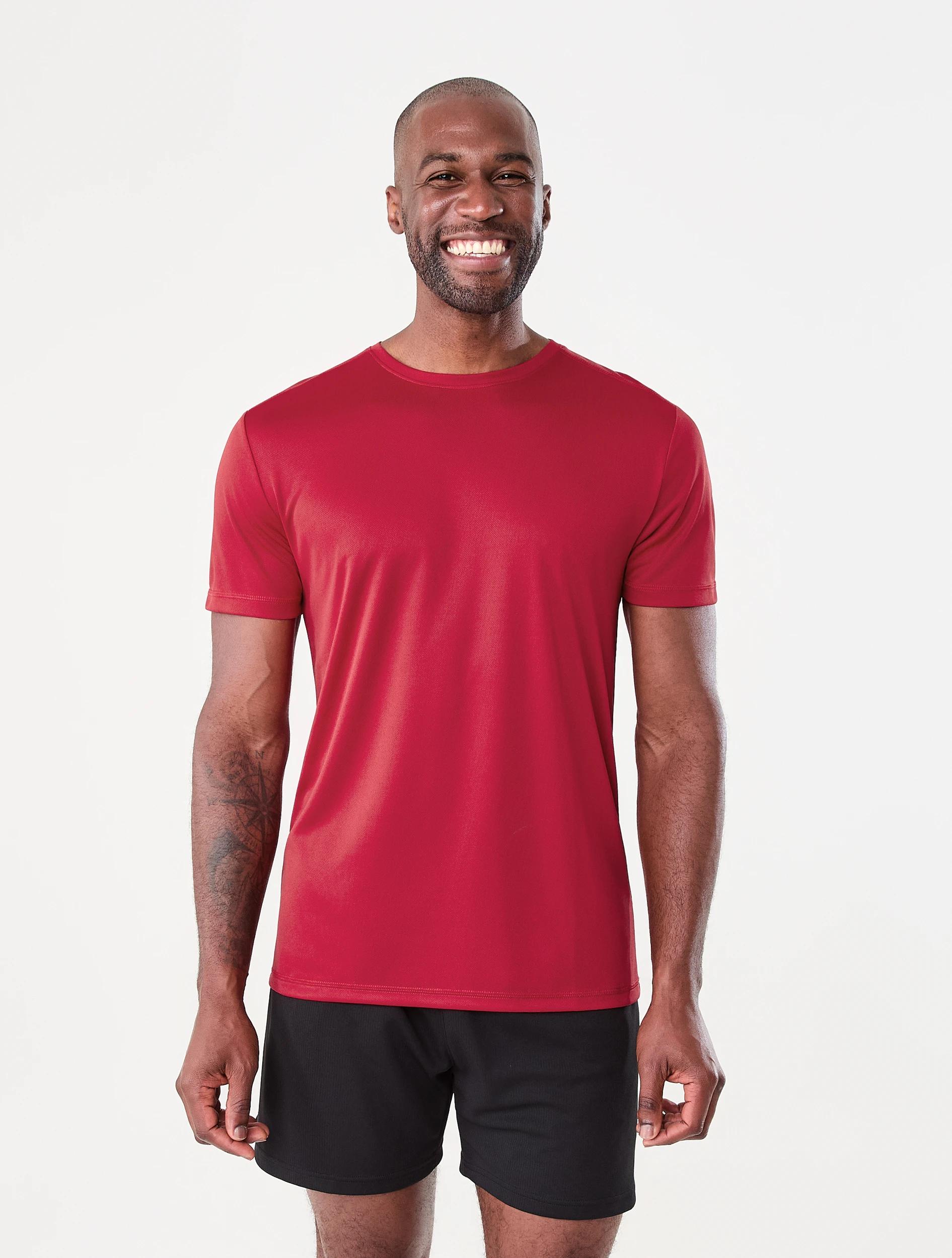 1 Active Mesh T-shirt Planet Red, 1 of 7
