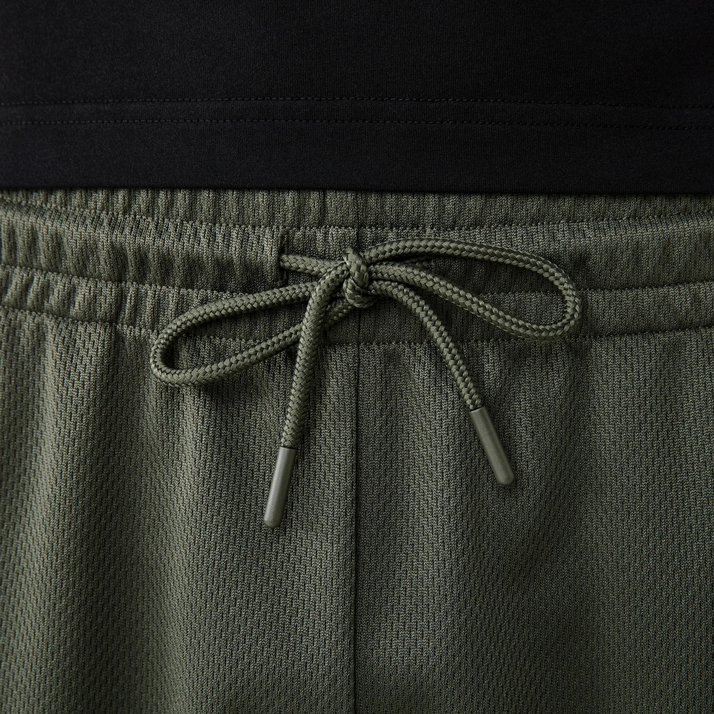 4 Active Mens Relaxed Basketball Shorts DEEPEST GREEN, 4 of 7
