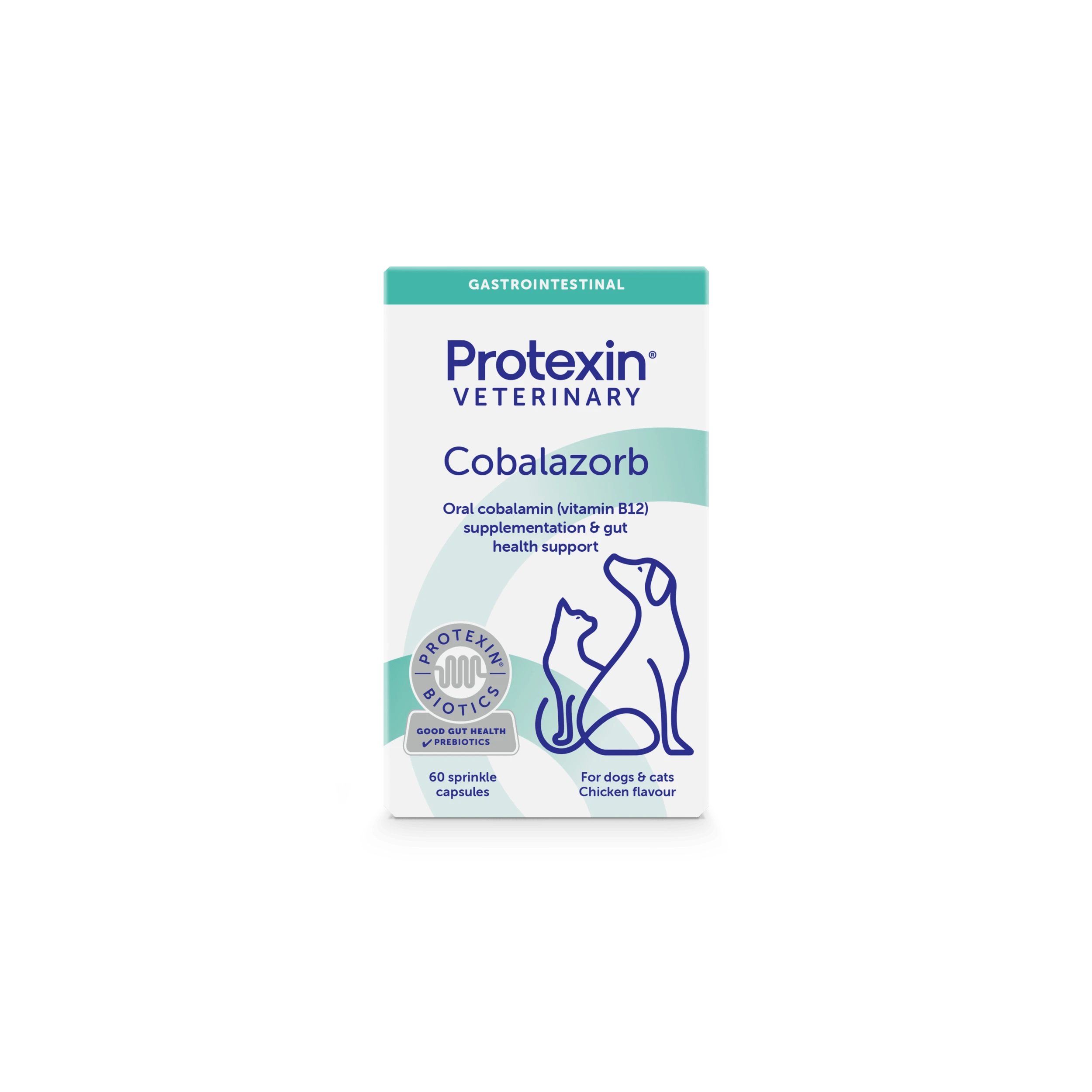 1 Protexin Veterinary Cobalazorb (b12) For Dogs And Cats 60 Capsules, 1 of 1