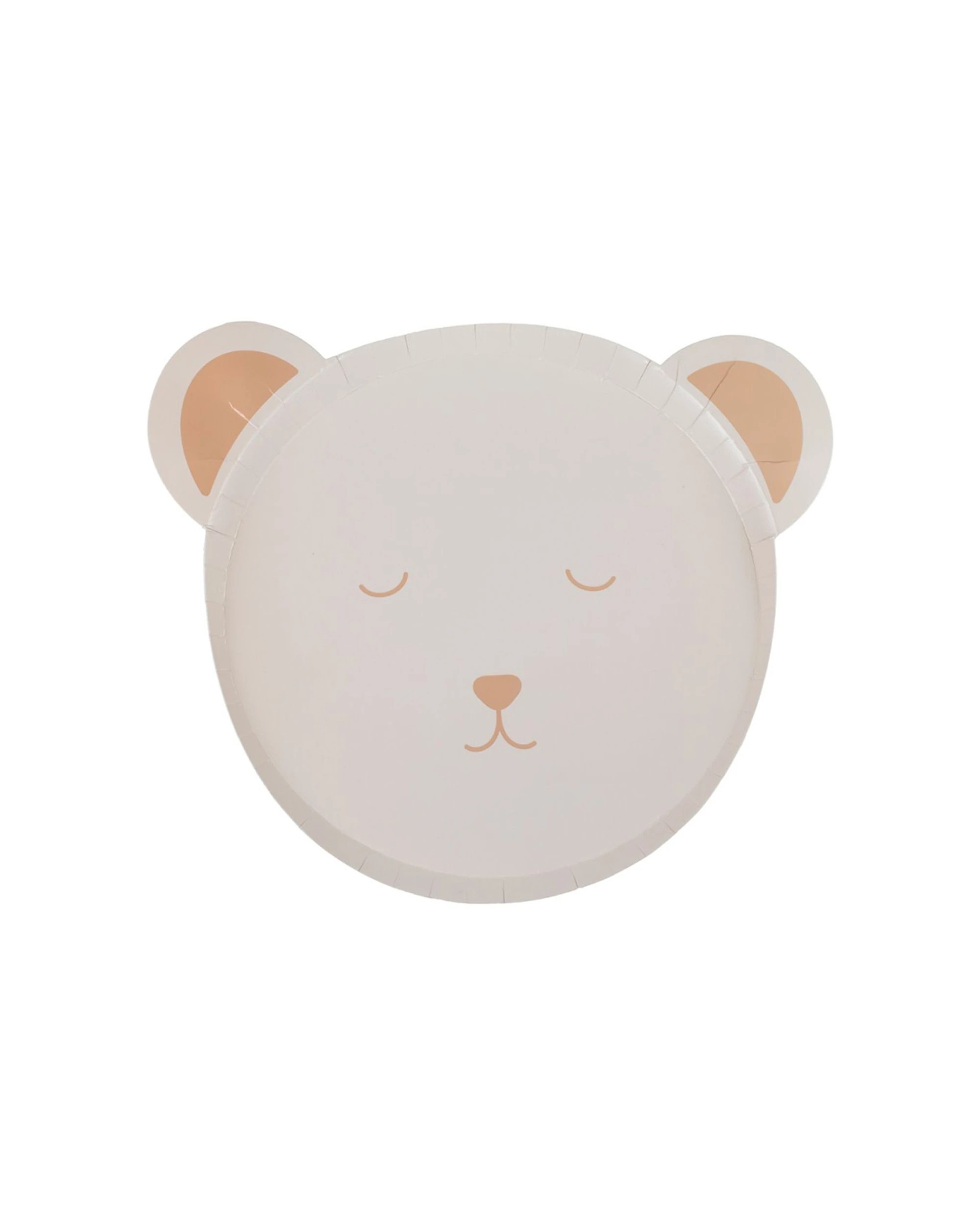 1 Anagram 8pc Teddy Bear Paper Plates Set Baby Shower Party Tableware Decoration - Multi, 1 of 2