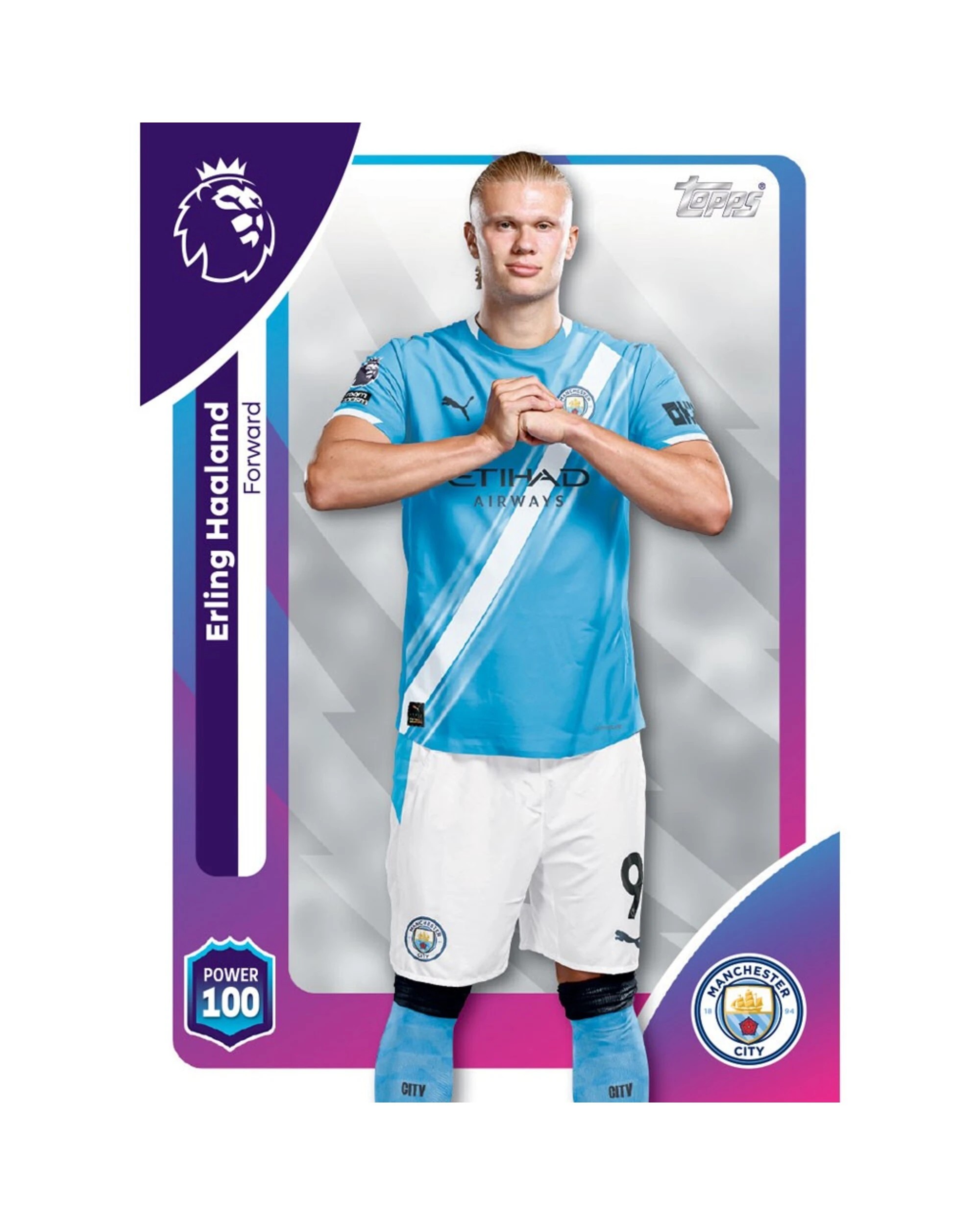 5 Topps 2026 Premier League Trading Cards Golden Boot Tin, 5 of 5