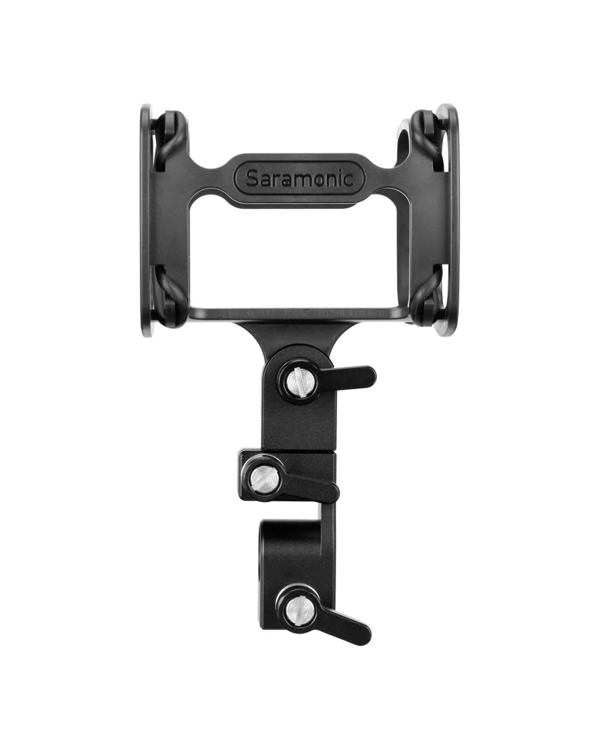 2 Saramonic SR-SMC11 Professional Universal Shockmount for Shotgun Microphones on Camera Rigs/Cages - Black, 2 of 5