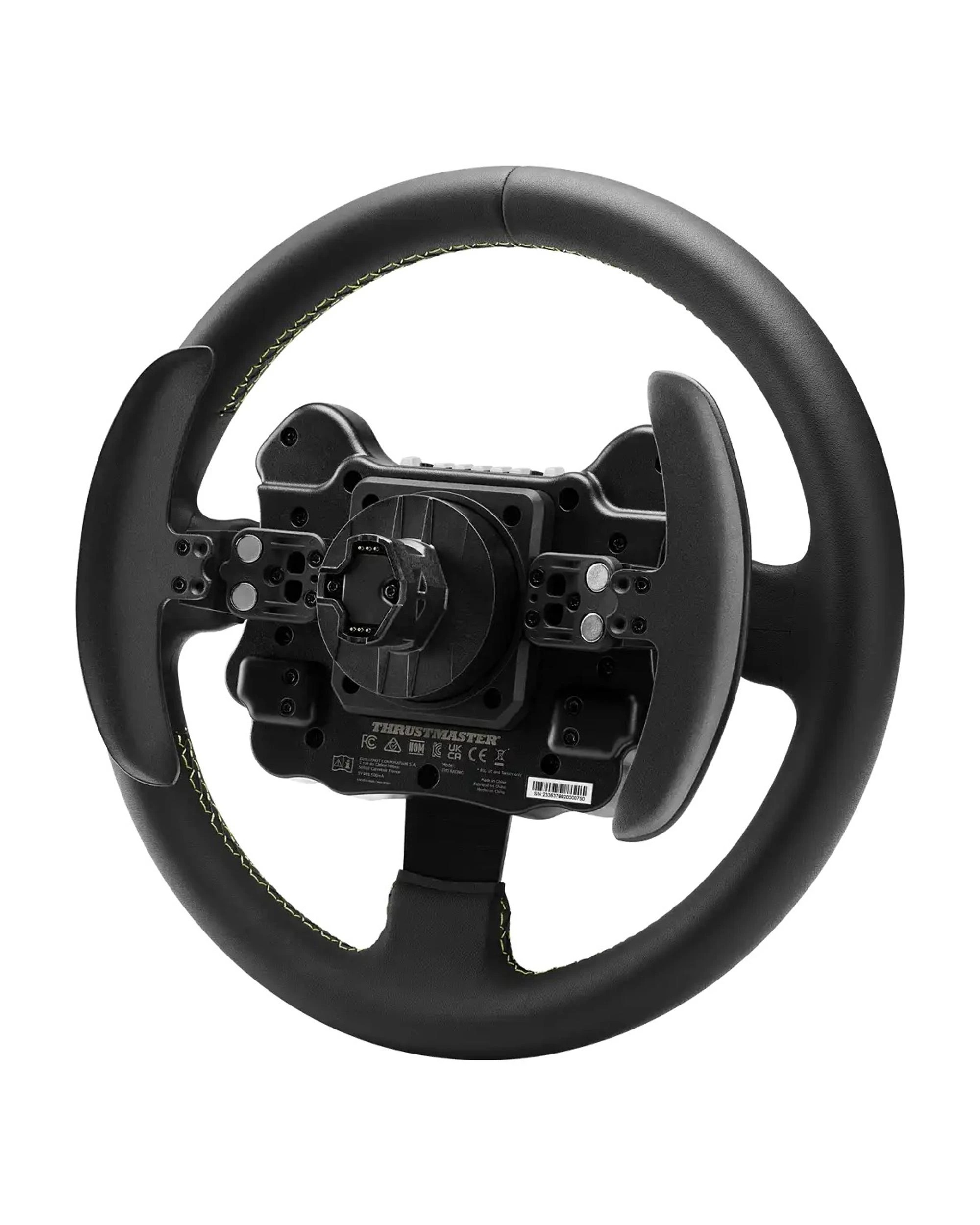 2 THRUSTMASTER EVO Racing 32R Leather Wheel Add-On - Black, 2 of 3