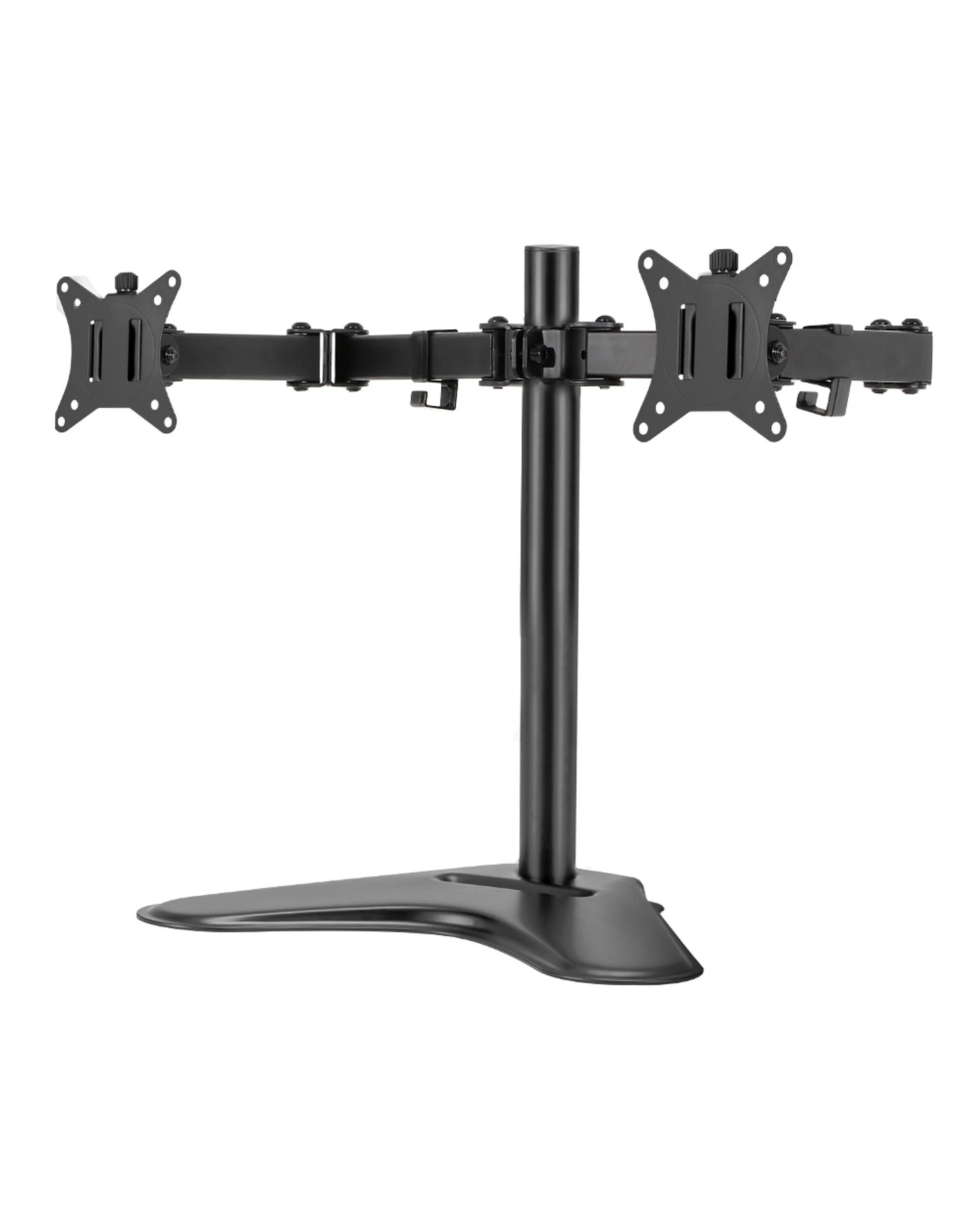1 Artiss Monitor Stand Arm Dual Hd Led Tv Freestanding Mount Holder 2 Arm Display
 - Black, 1 of 3