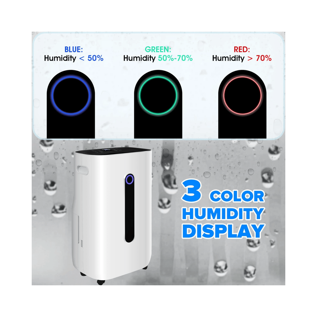 3 Advwin Air Dehumidifiers 25 L/day, 3 of 6