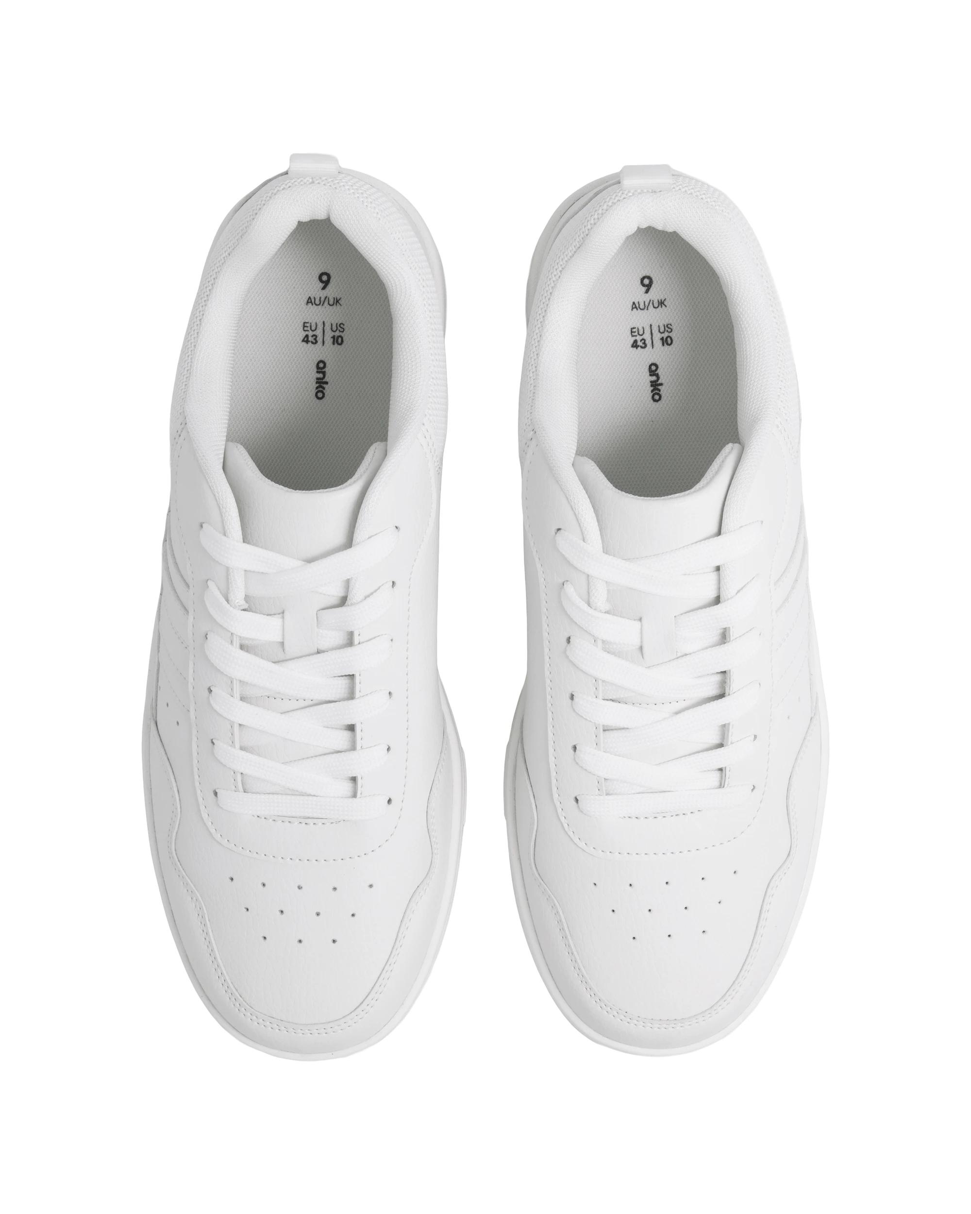 3 Casual Chunky Sneakers White, 3 of 5