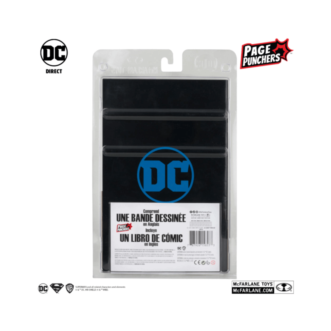 8 McFarlane Toys DC Page Punchers Forever Evil Lex Luthor 3 inch Action Figure with Comic Book, 8 of 8