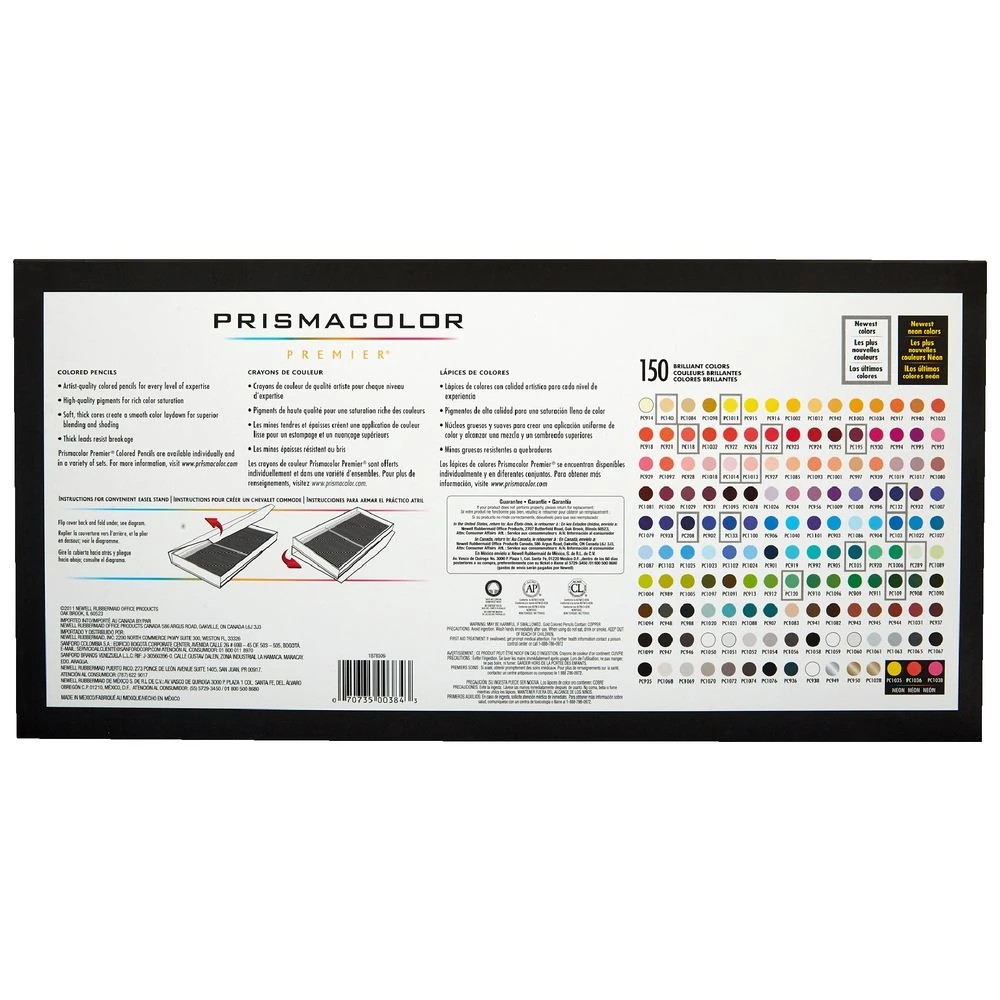 4 Prismacolor Premier Coloured Pencil Set 150 Pack, 4 of 7