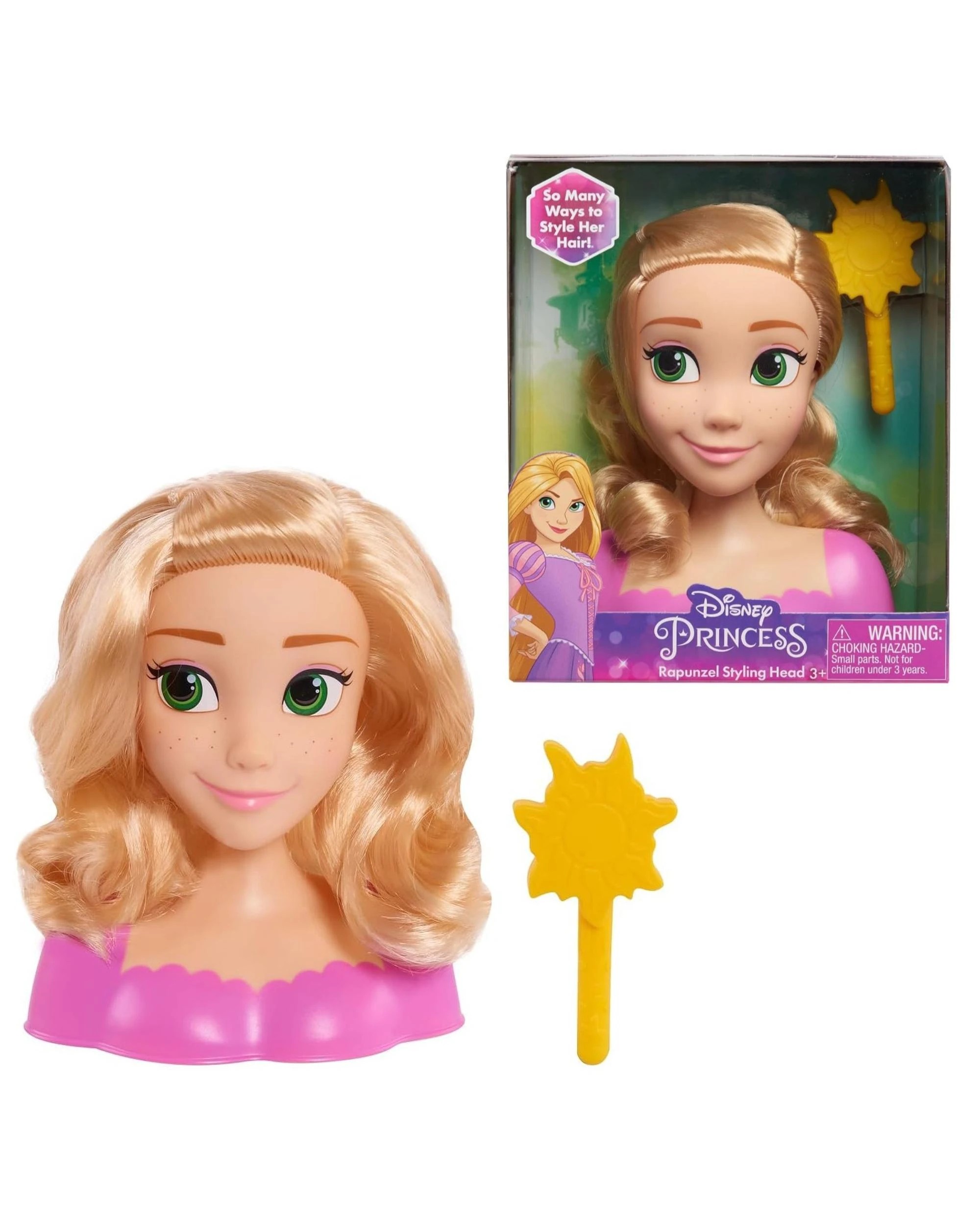 1 Disney Princess Rapunzel Mini Styling Head, 1 of 4
