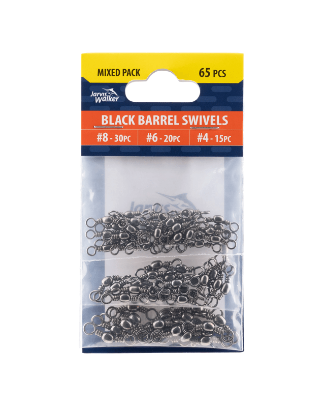 65 Piece Jarvis Walker Mixed Black Barrel Swi