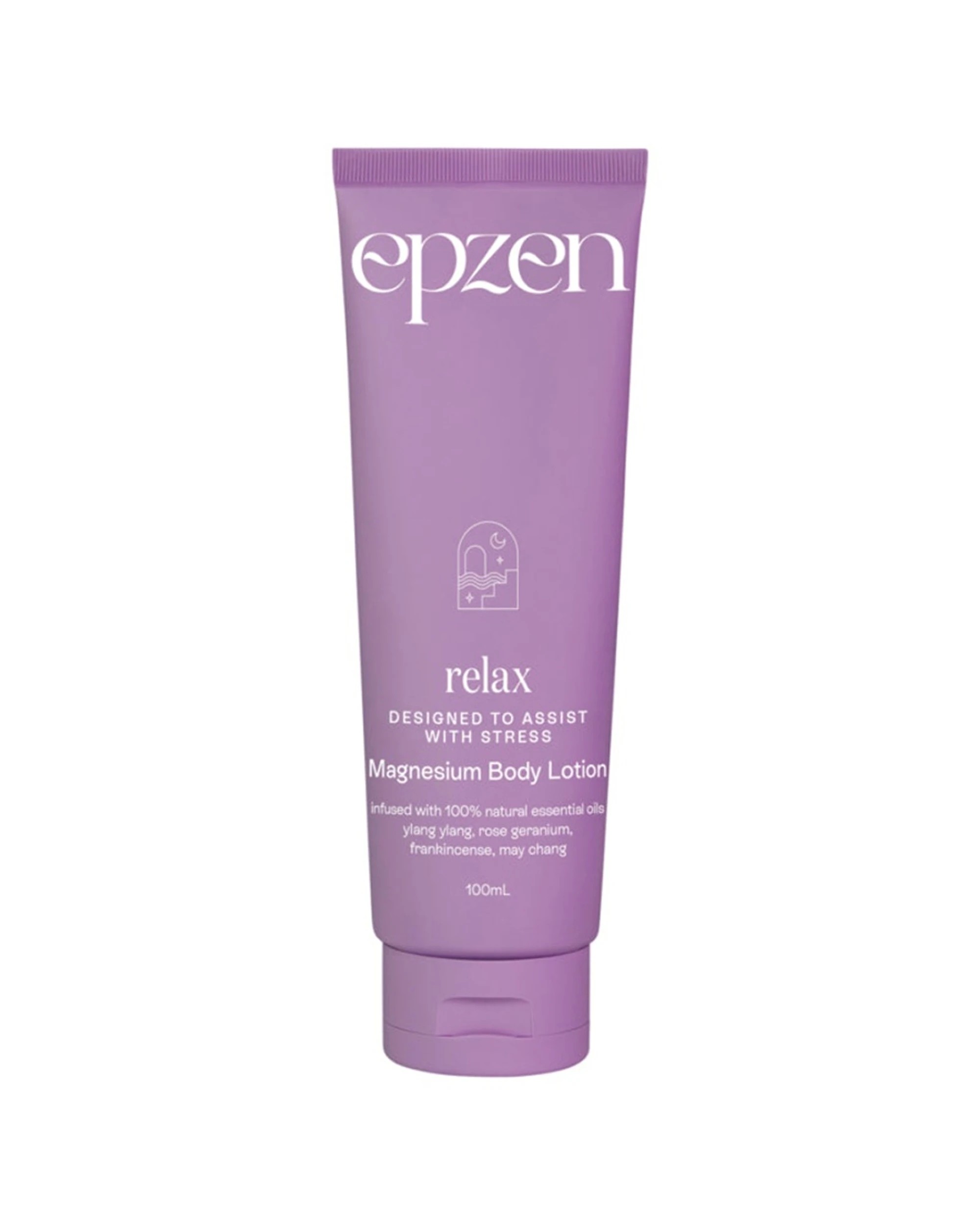 1 Epzen Relax Magnesium Body Lotion 100ml - White, 1 of 2