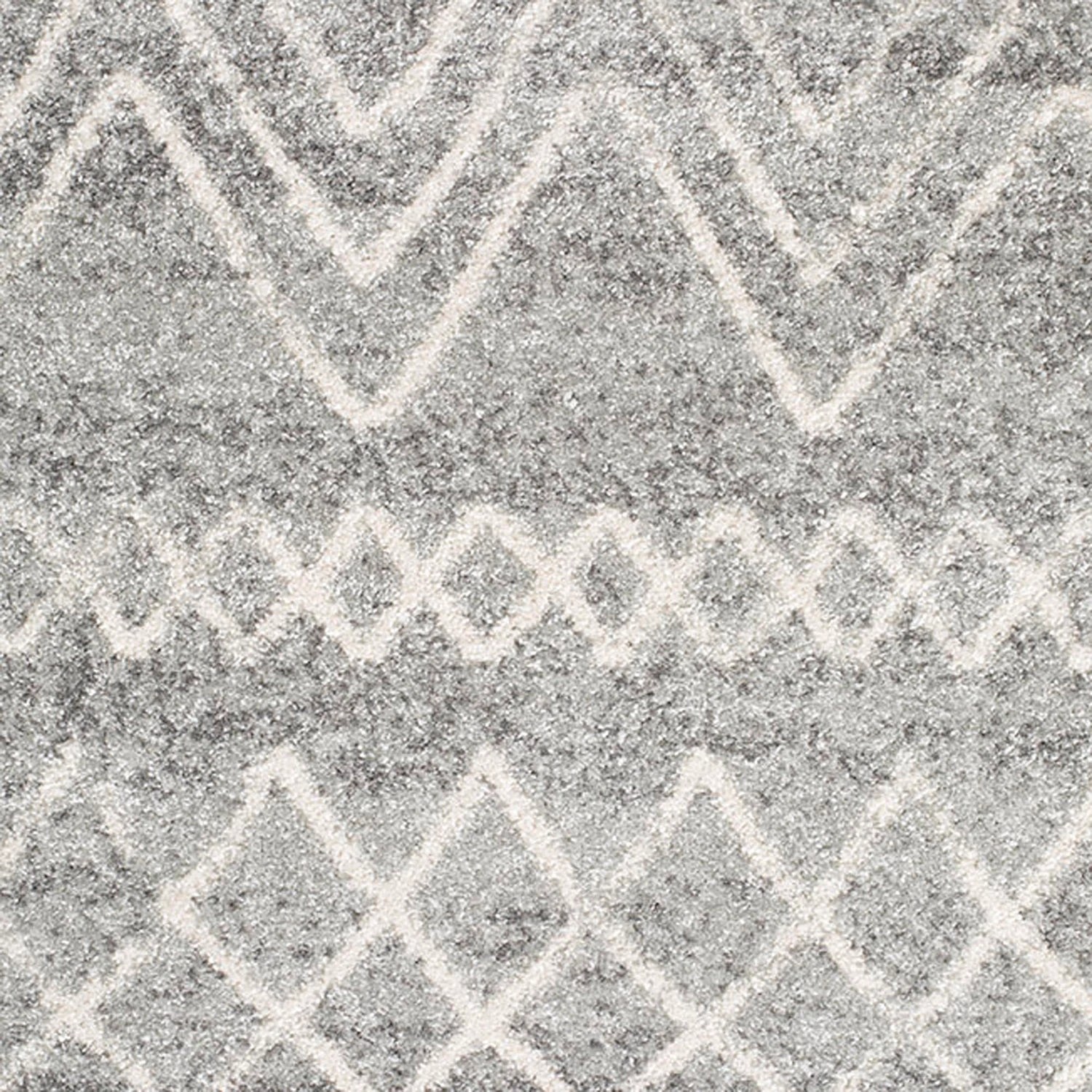 8 Common Ground Rugs Bluebay 453 200x200cm - Medium Round Power Loomed Pet Friendly Rug - Silver, 8 of 9