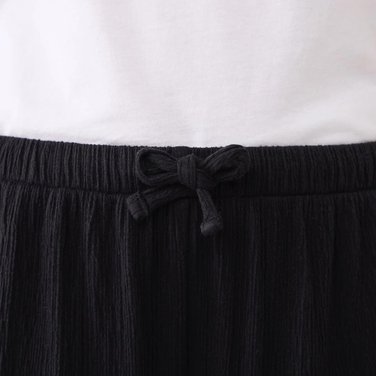 4 Crinkle Pants BLACK, 4 of 6