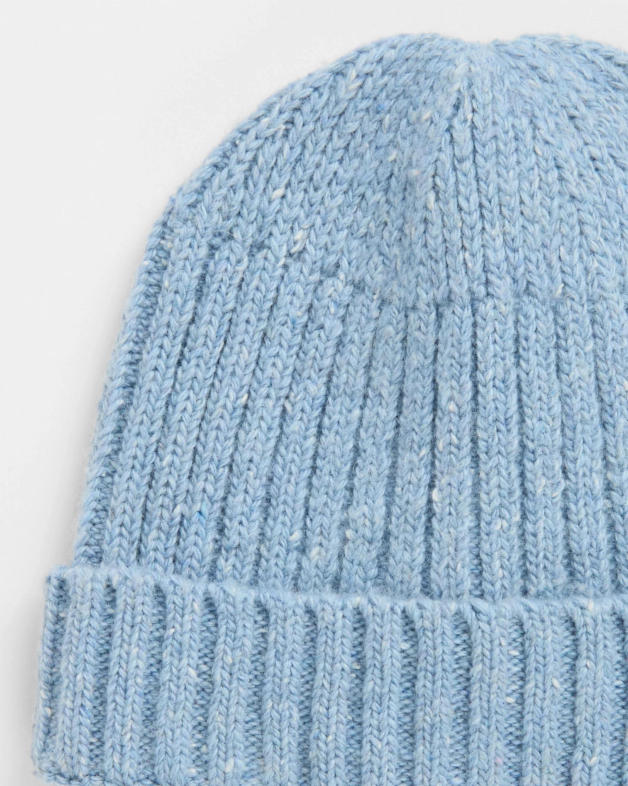 2 Target Baby Baby Rib Knit Beanie BLUE, 2 of 2