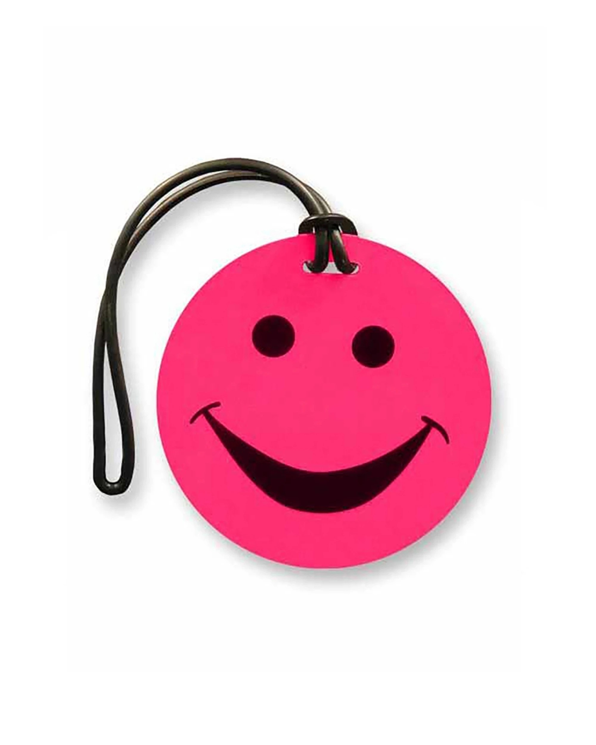 2 Tosca 8Pk Smiley Travel Luggage Suitcase Bag Tag - Pink, 2 of 2