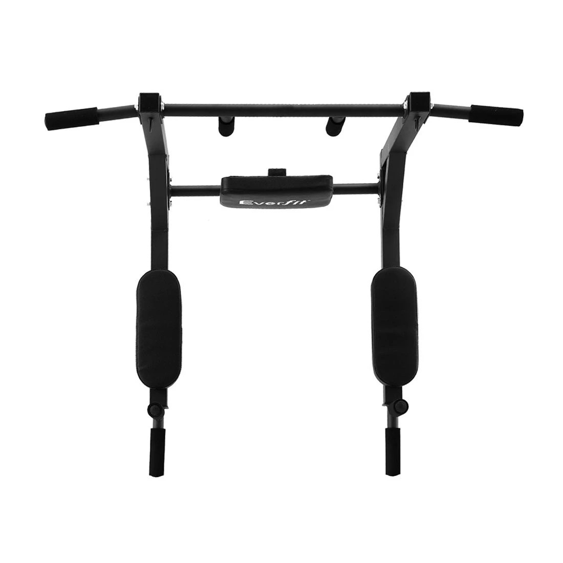 3 Everfit Pull Up Bar Dip Station Multi Gym 150kg - Black, 3 of 6