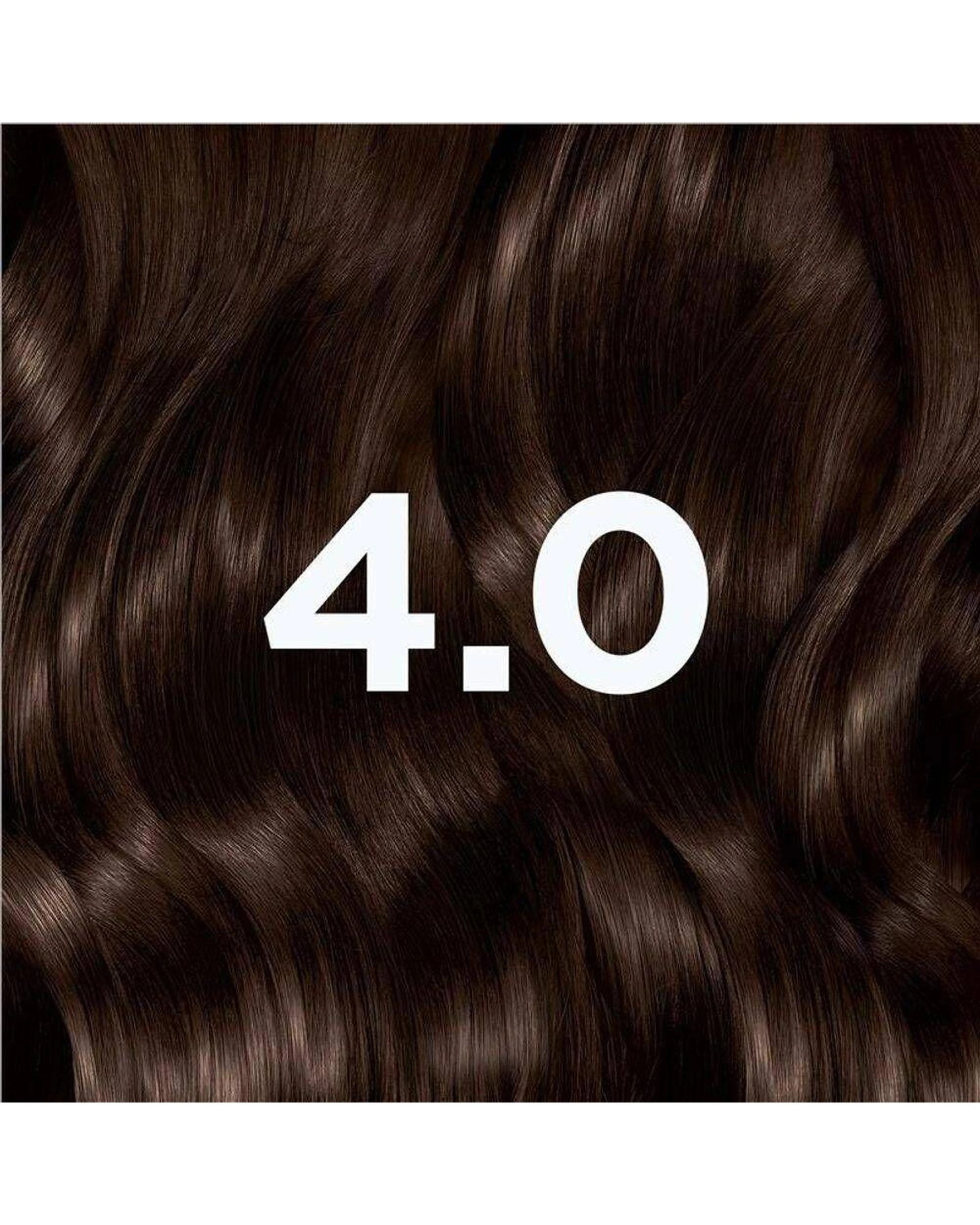 4 Garnier Permanent Hair Colour - 4.0 Cacao Brown - Brown, 4 of 9