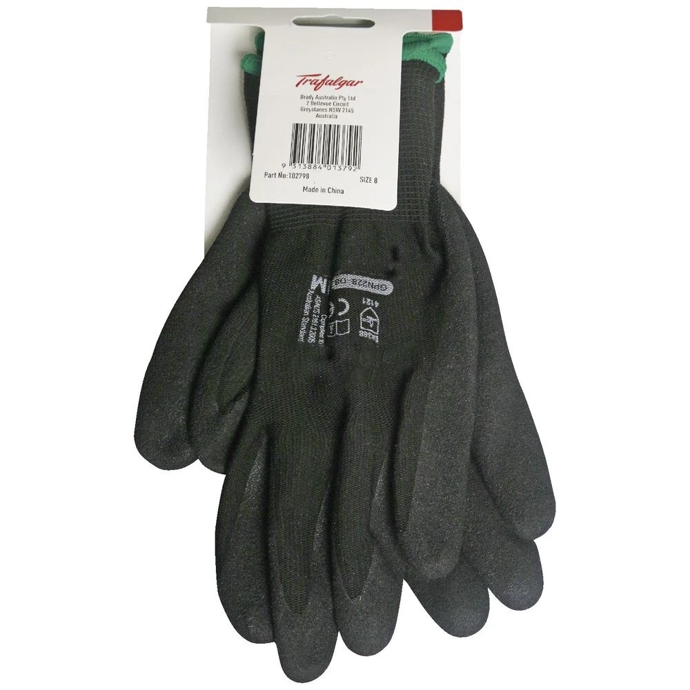 2 Trafalgar Extreme Grip Gloves Size 8, 2 of 2