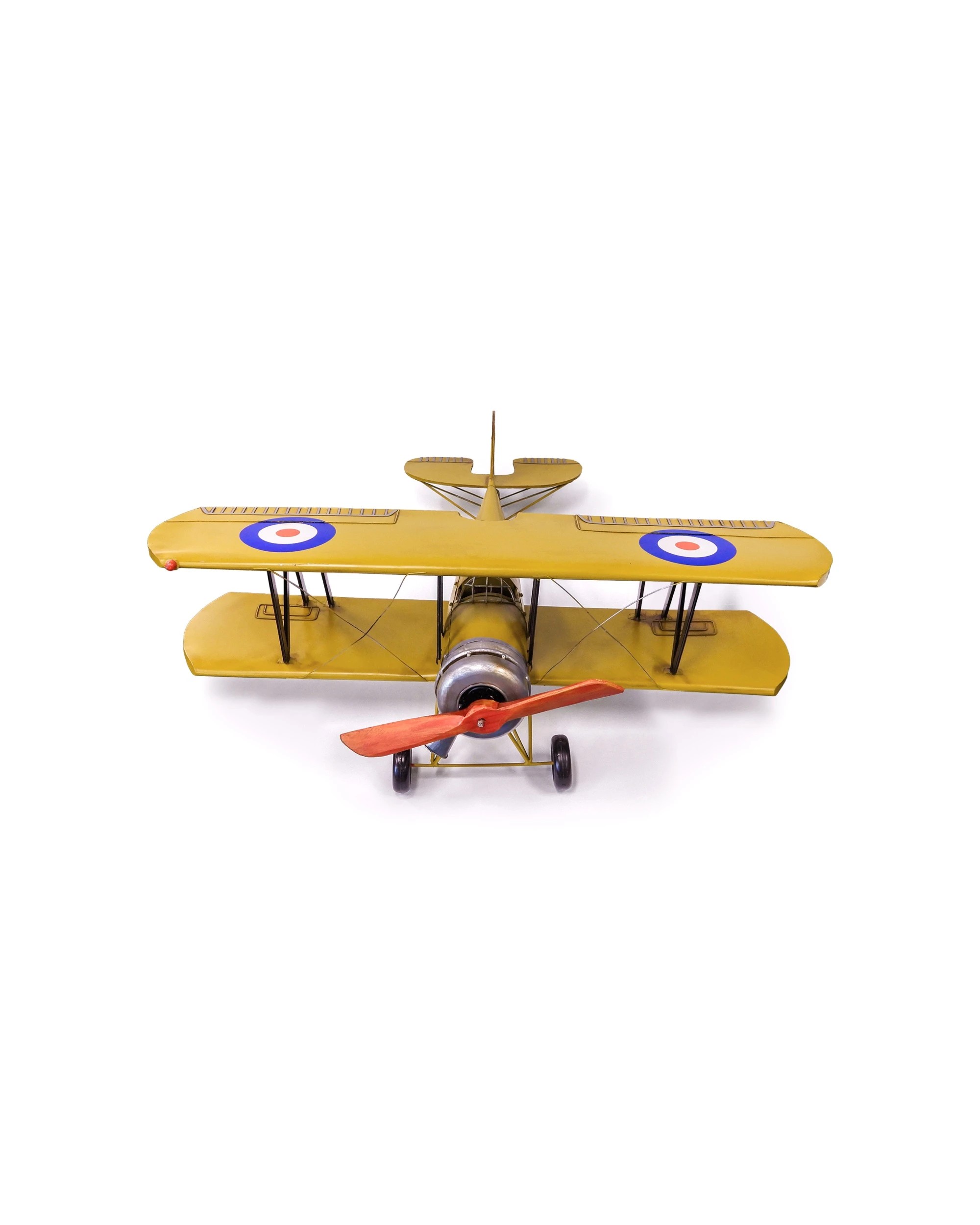 3 Boyle Metal Ornament Figurine EX Large The Arvo 621 Aircraft 96x94cm - Yellow, 3 of 5