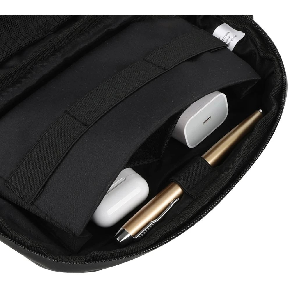 6 J.Burrows Tech/Cable Organiser Large Black, 6 of 8