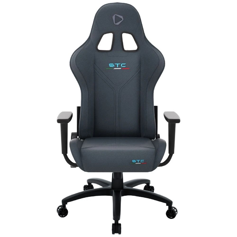 2 ONEX STC Tribute Fabric Gaming Chair Grey Gaming Chairs, 2 of 10