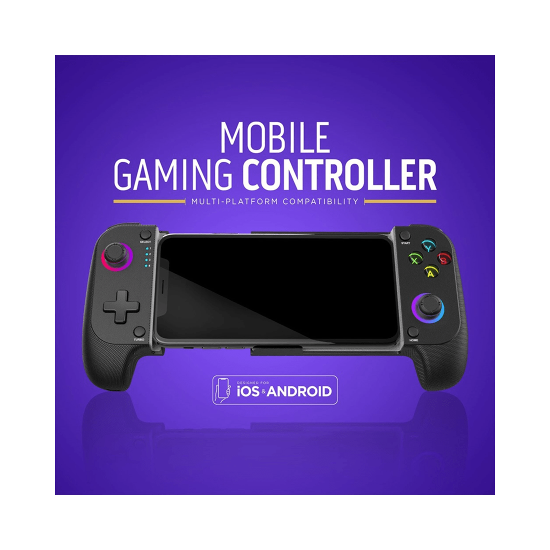 5 Powerwave Mobile Gaming Controller - Black, 5 of 5