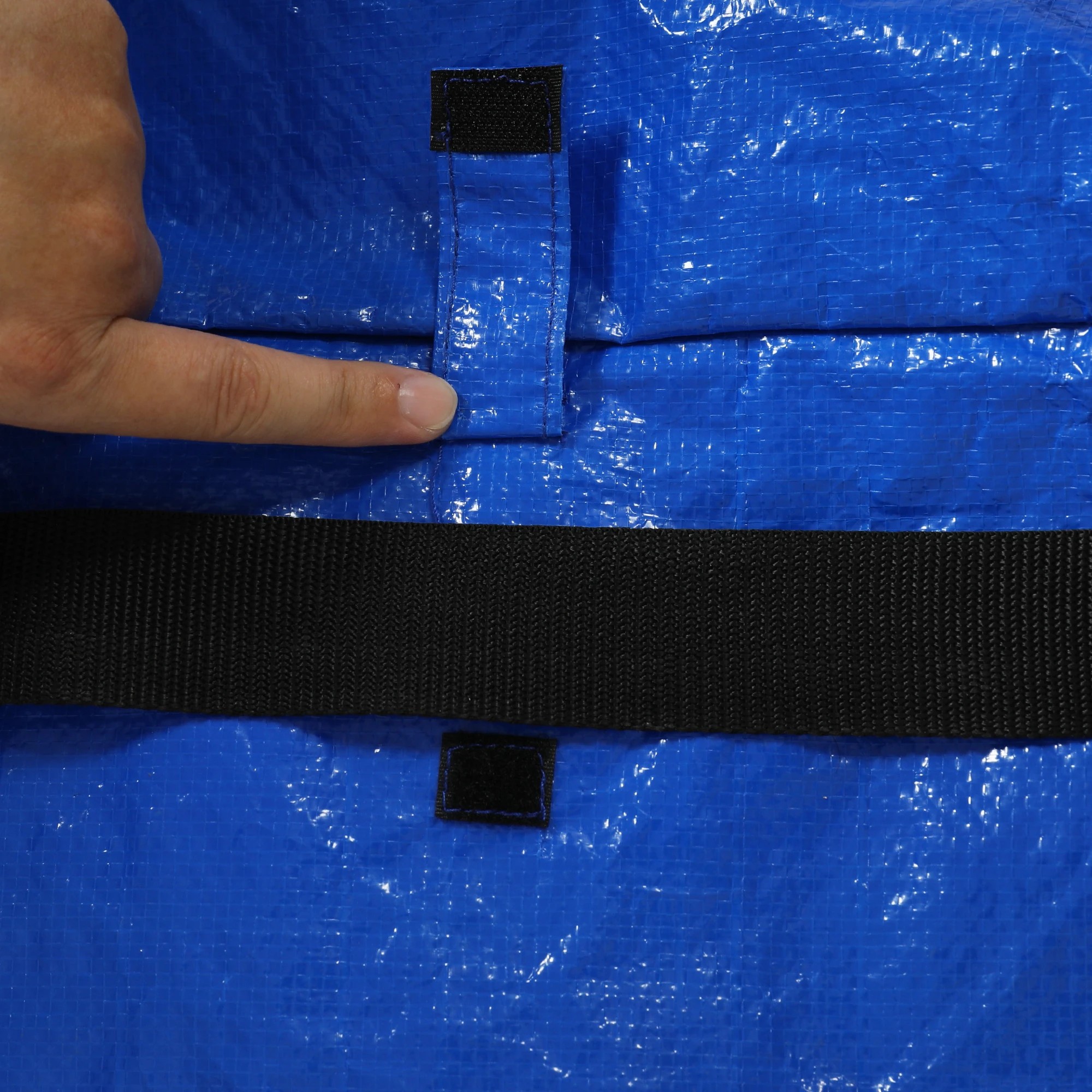 6 Traderight 6PCS Moving Box With Zip and Handle - Blue, 6 of 9