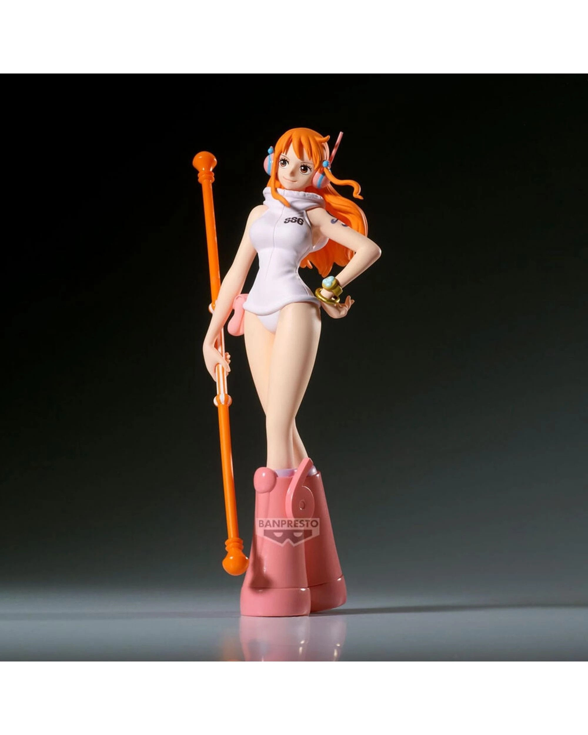 4 Banpresto One Piece The Shukko Nami Egghead Version Figure, 4 of 6