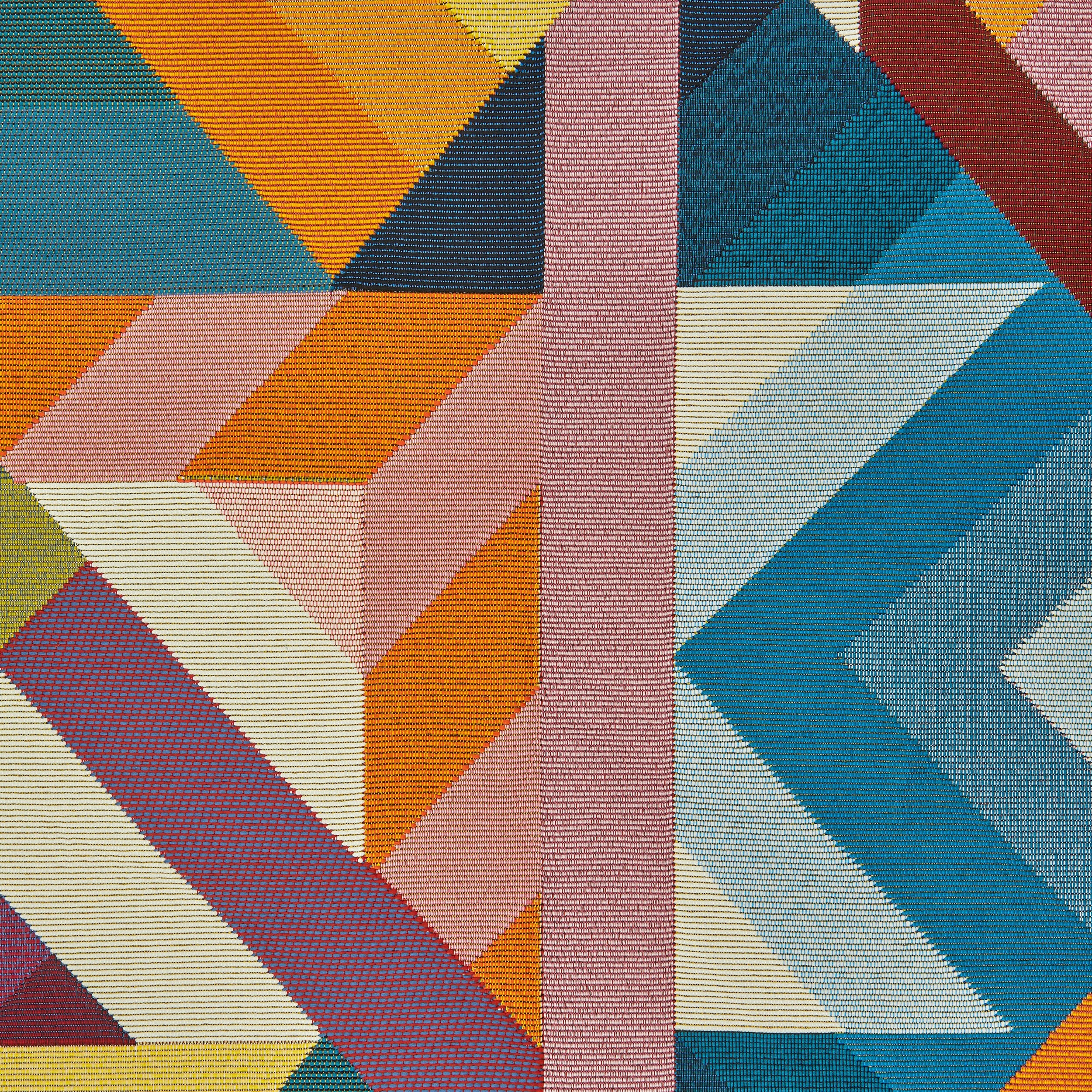 6 Common Ground Rugs Horizon Geo 285x200cm - Large Outdoor Rug - Multi, 6 of 7