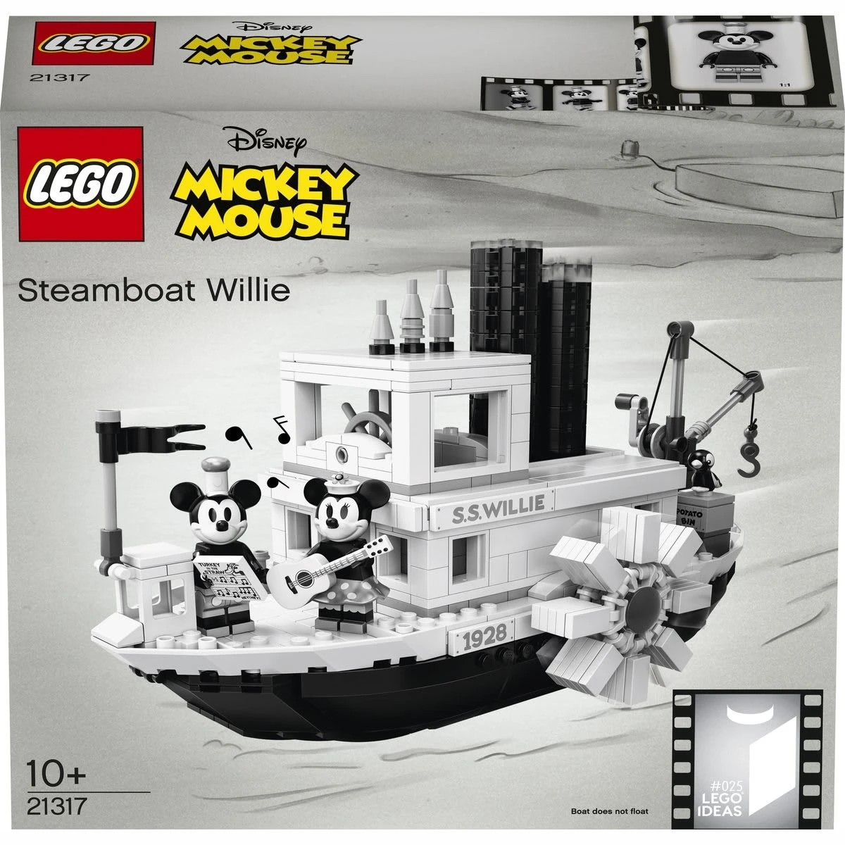 3 LEGO Ideas Steamboat Willie 21317, 3 of 7